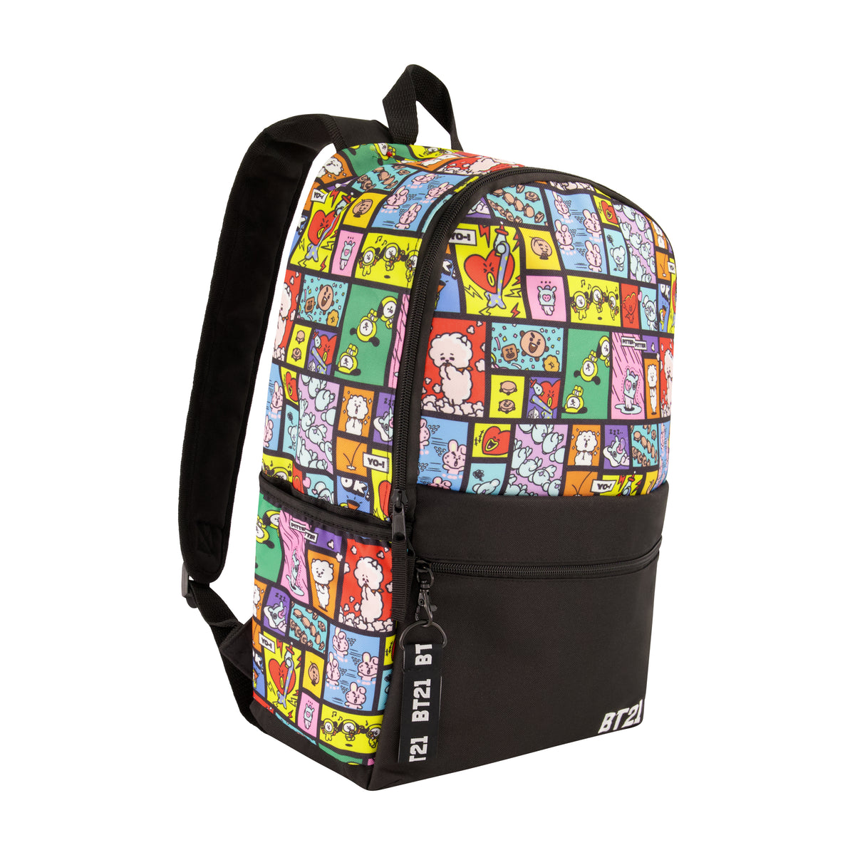 BT21 LINE FRIENDS Laptop Backpack, Computer Travel Bag, Multi, Standard
