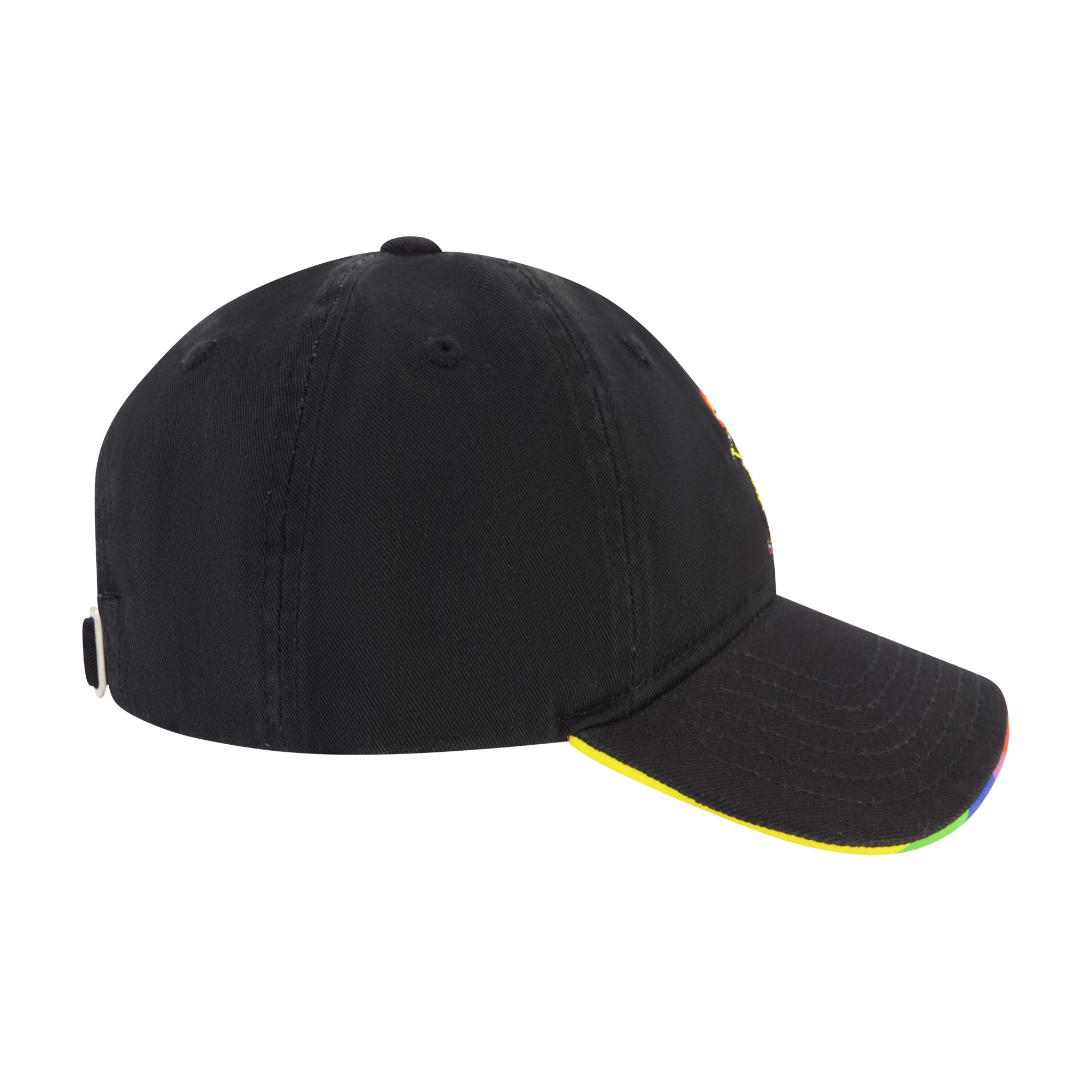 Nick Spongebob Rainbow Dad Cap, Black