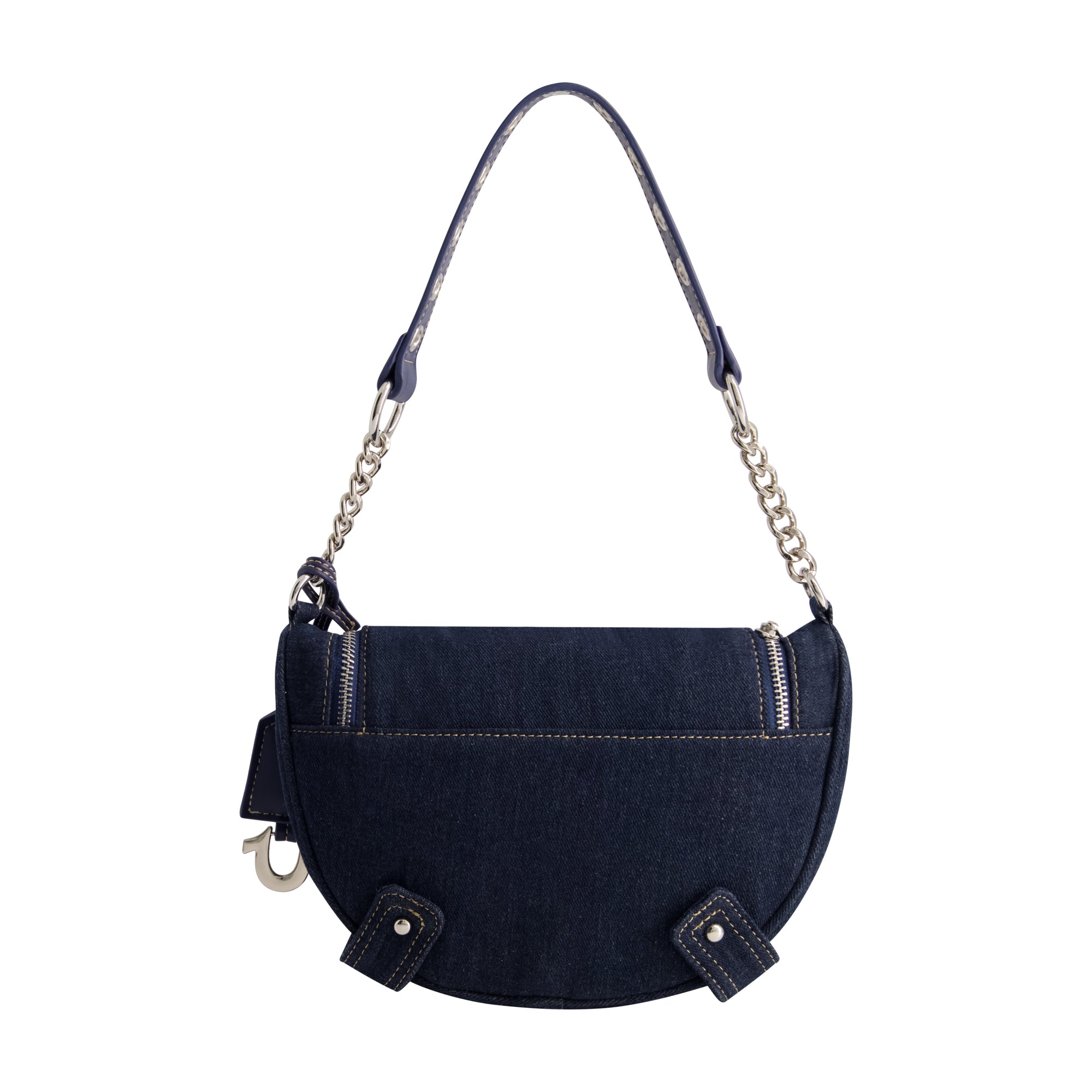 True Religion Chain Handle Denim Hobo, Denim
