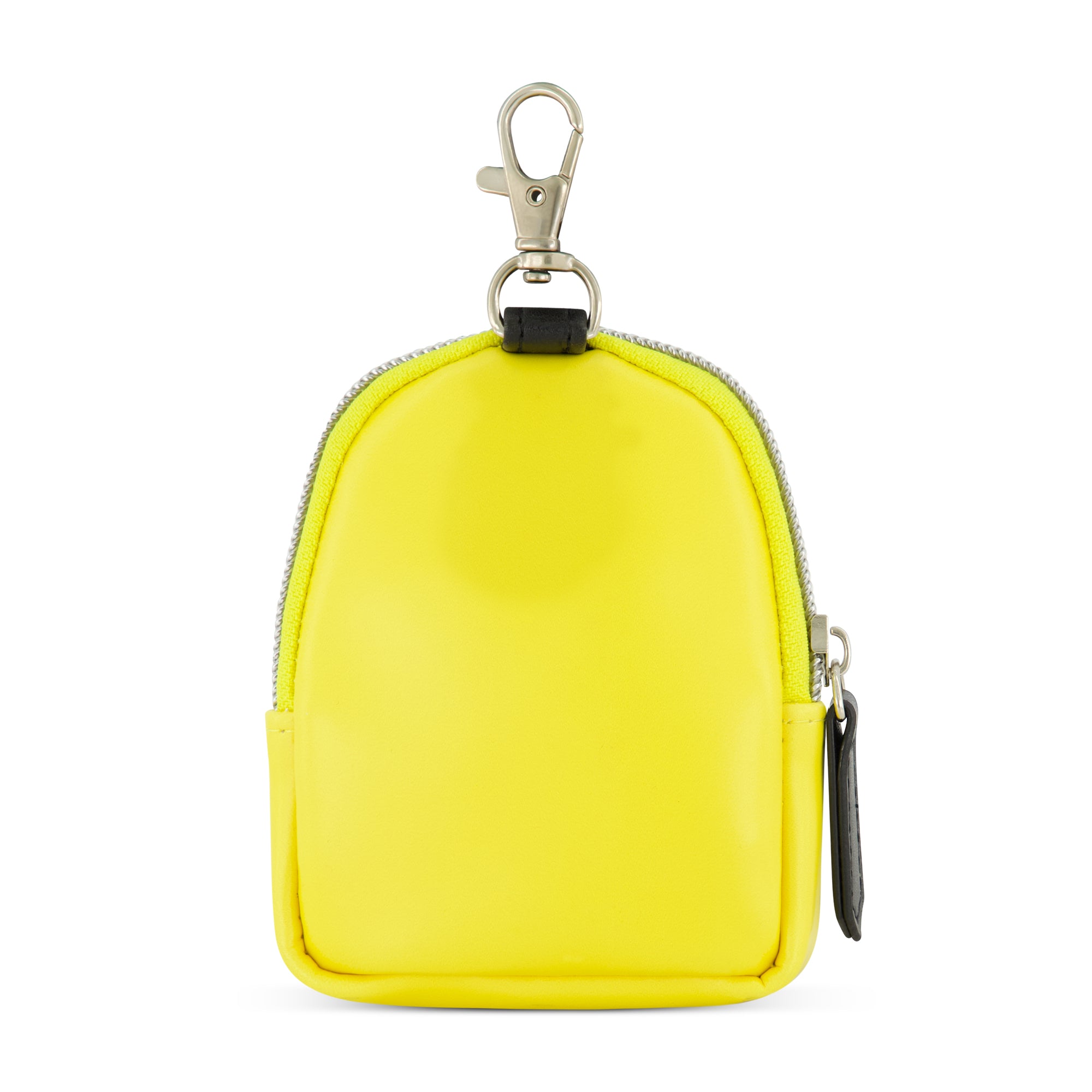 Peanuts Small Coin Purse Wallet with Keychain Clip, Woodstock, One Size, Yellow/Black