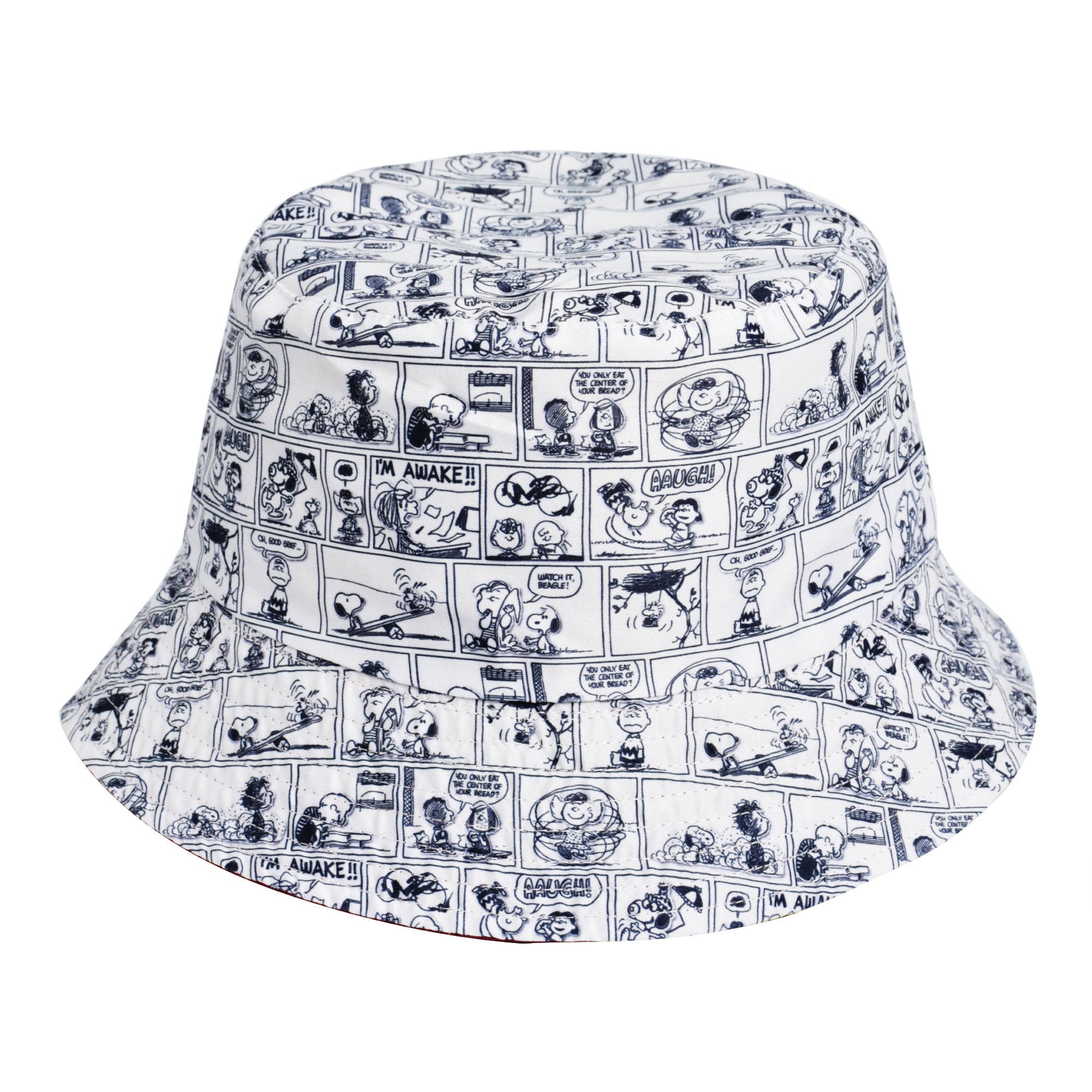 Concept One Women's Peanuts Sleeping Snoopy Denim Adult Bucket Hat
