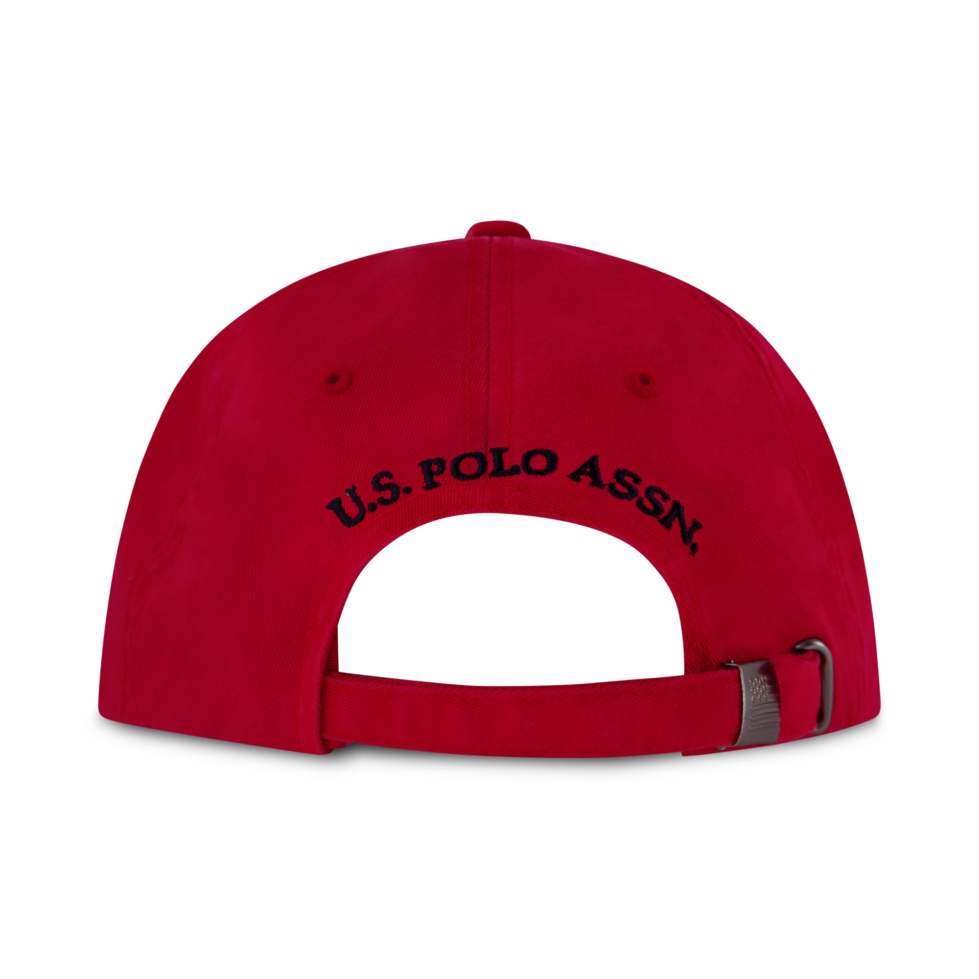 U.S. Polo Assn. Small Polo Pony Logo Baseball Hat, 100% Cotton, Adjustable Cap