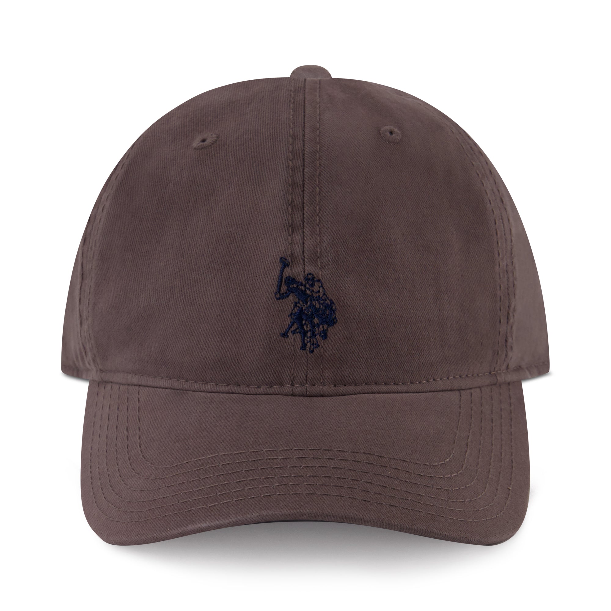 U.S. Polo Assn. Small Polo Pony Logo Baseball Hat, 100% Cotton, Adjustable Cap