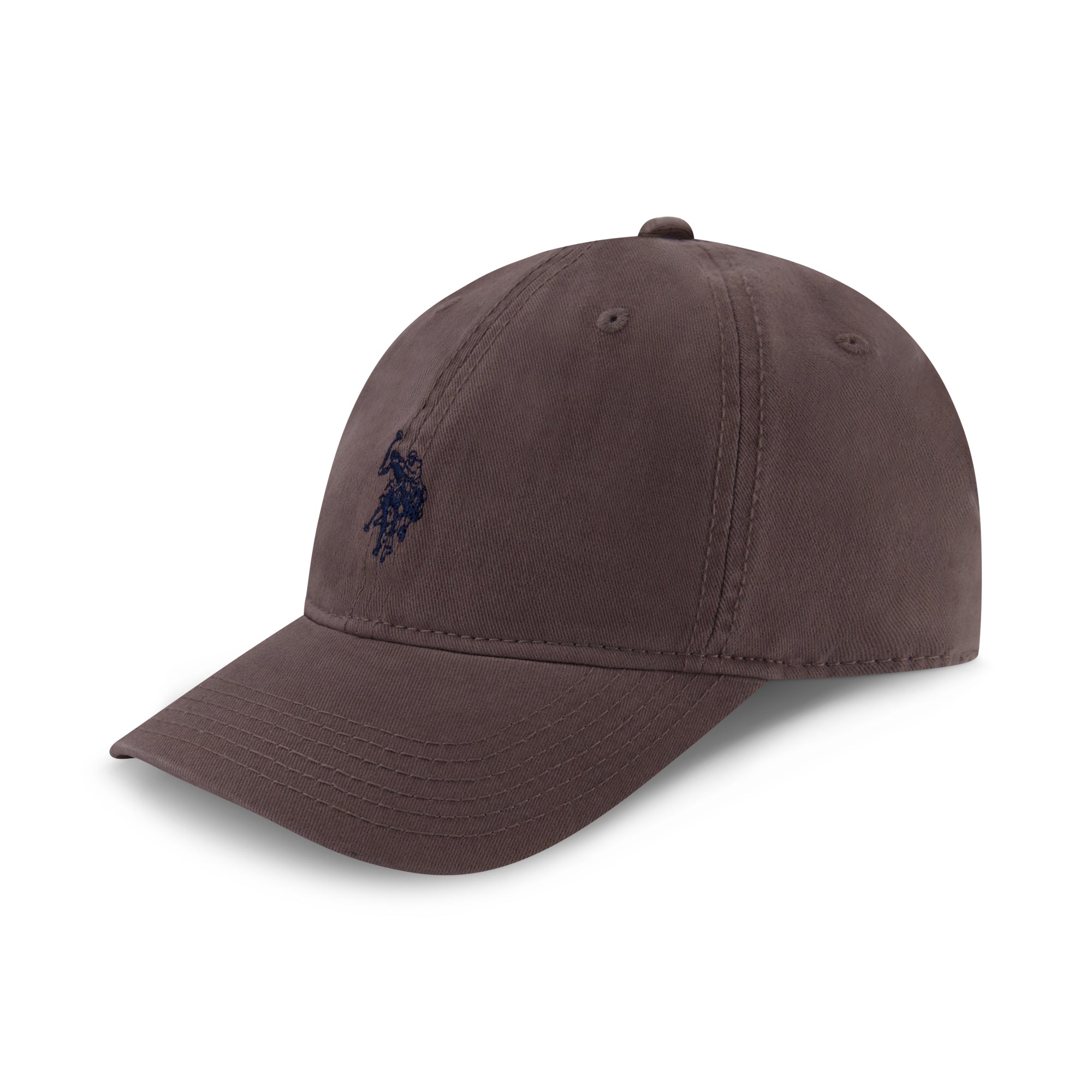 U.S. Polo Assn. Small Polo Pony Logo Baseball Hat, 100% Cotton, Adjustable Cap