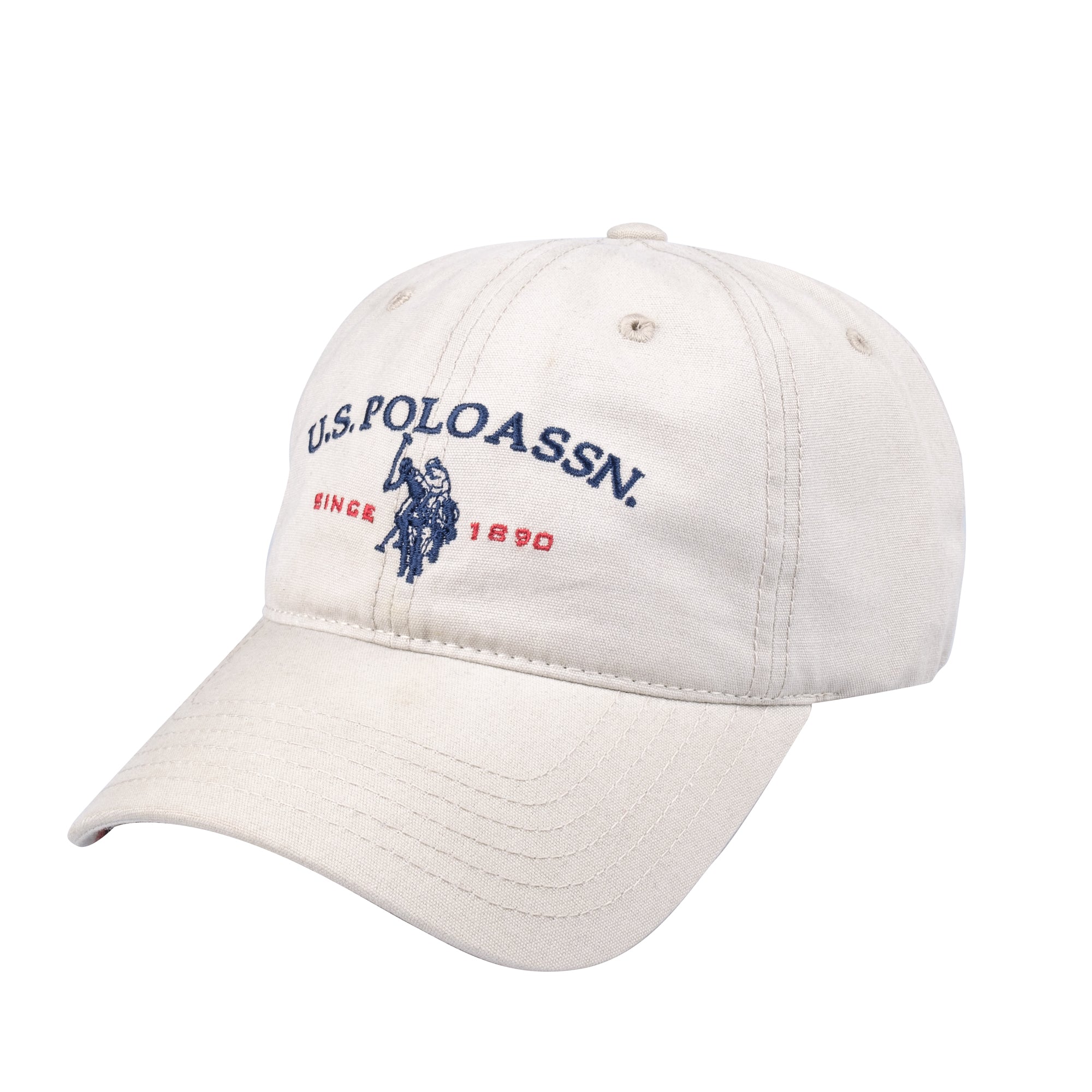 U.S. Polo Assn. Unisex-Adult Embroidered Pony Horse Logo Since 1890 Adjustable Cotton Baseball Hat with Curved Brim