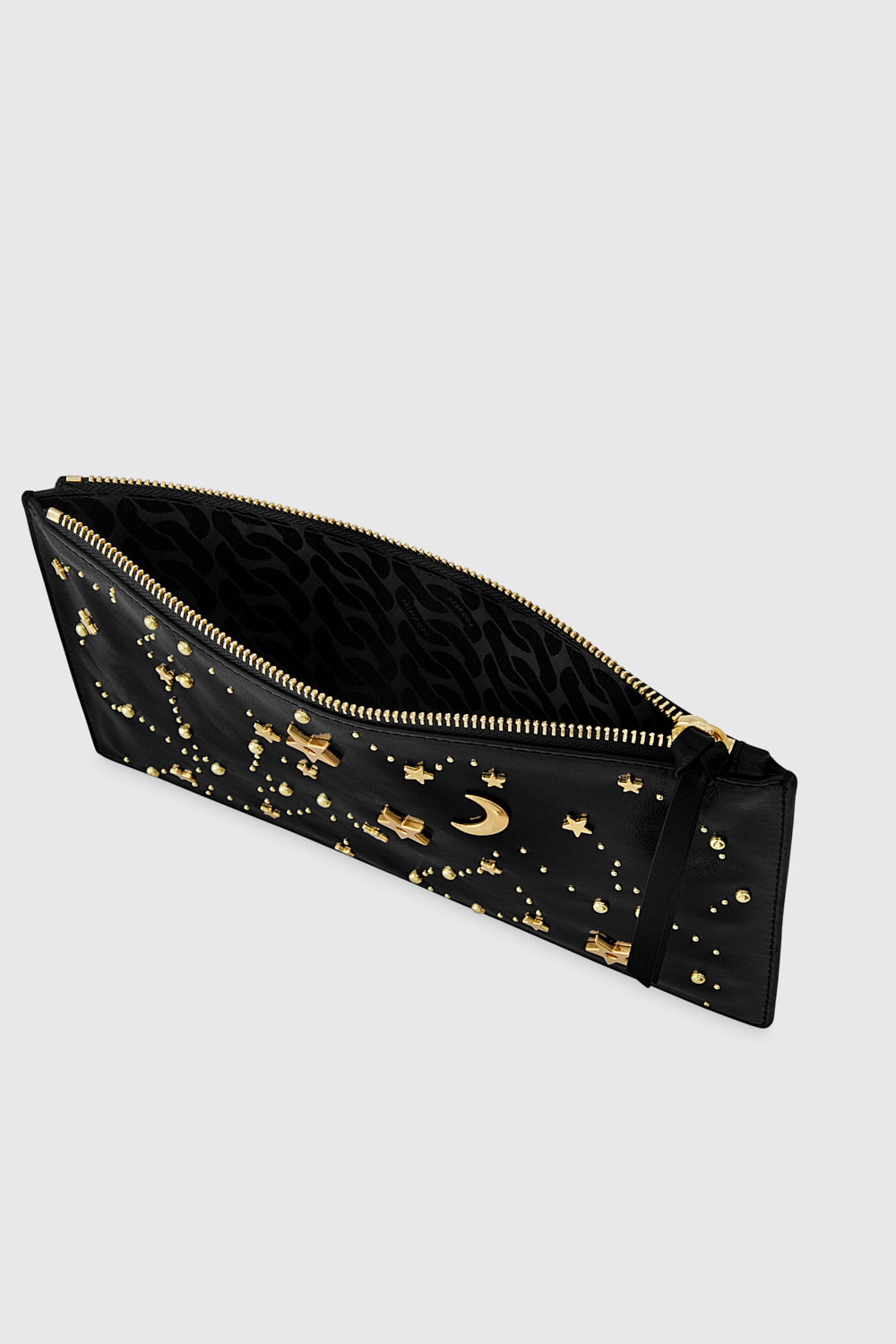 Rebecca Minkoff Large Celestial Studded Pouch Black