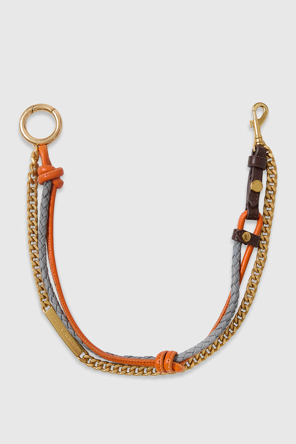 Rebecca Minkoff Swag Bag Charm Orange Multi