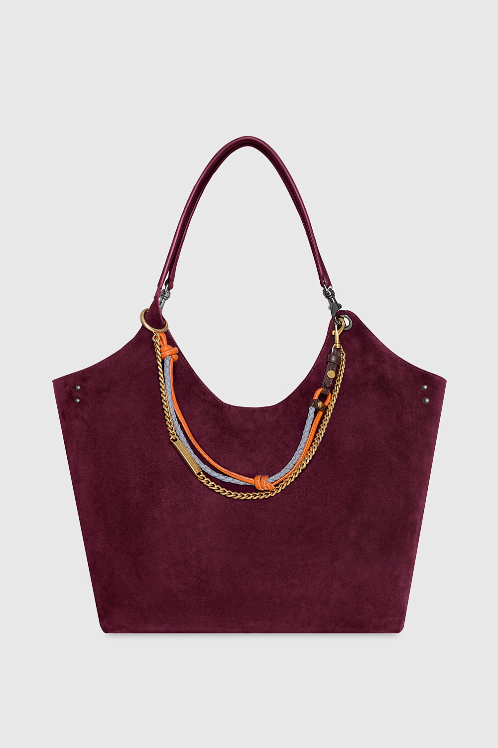Rebecca Minkoff Swag Bag Charm Orange Multi