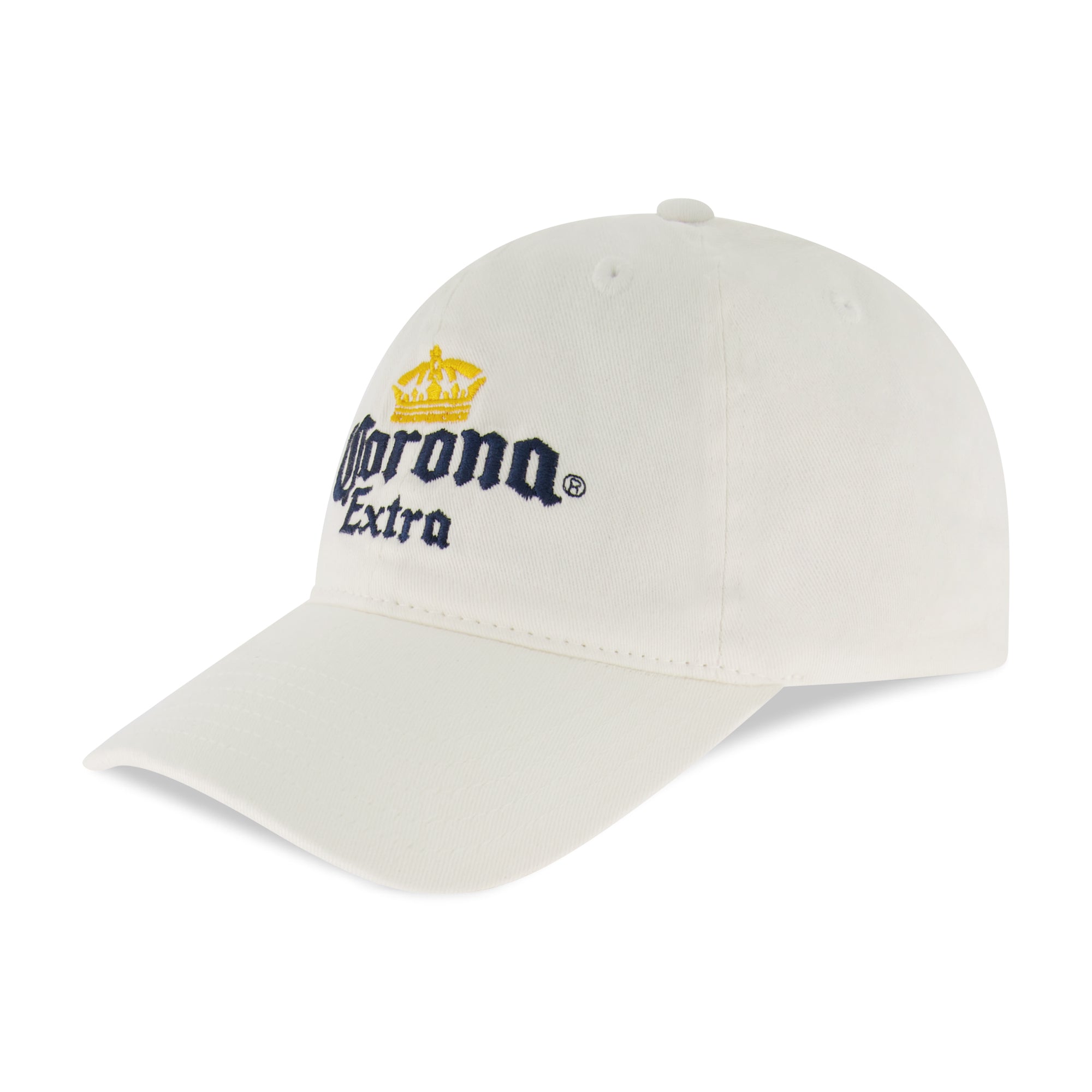 Concept One Corona Extra Dad, Cotton Cap with Embroidered Logo, Adjustable Baseball