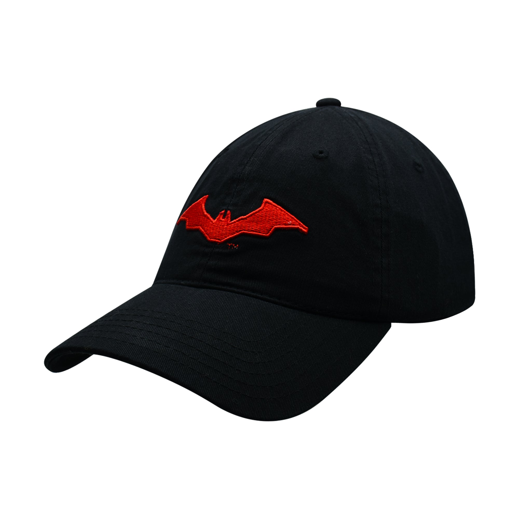 DC Comics The Batman Dad Hat, Adult Baseball Cap with Flat Brim, One Size