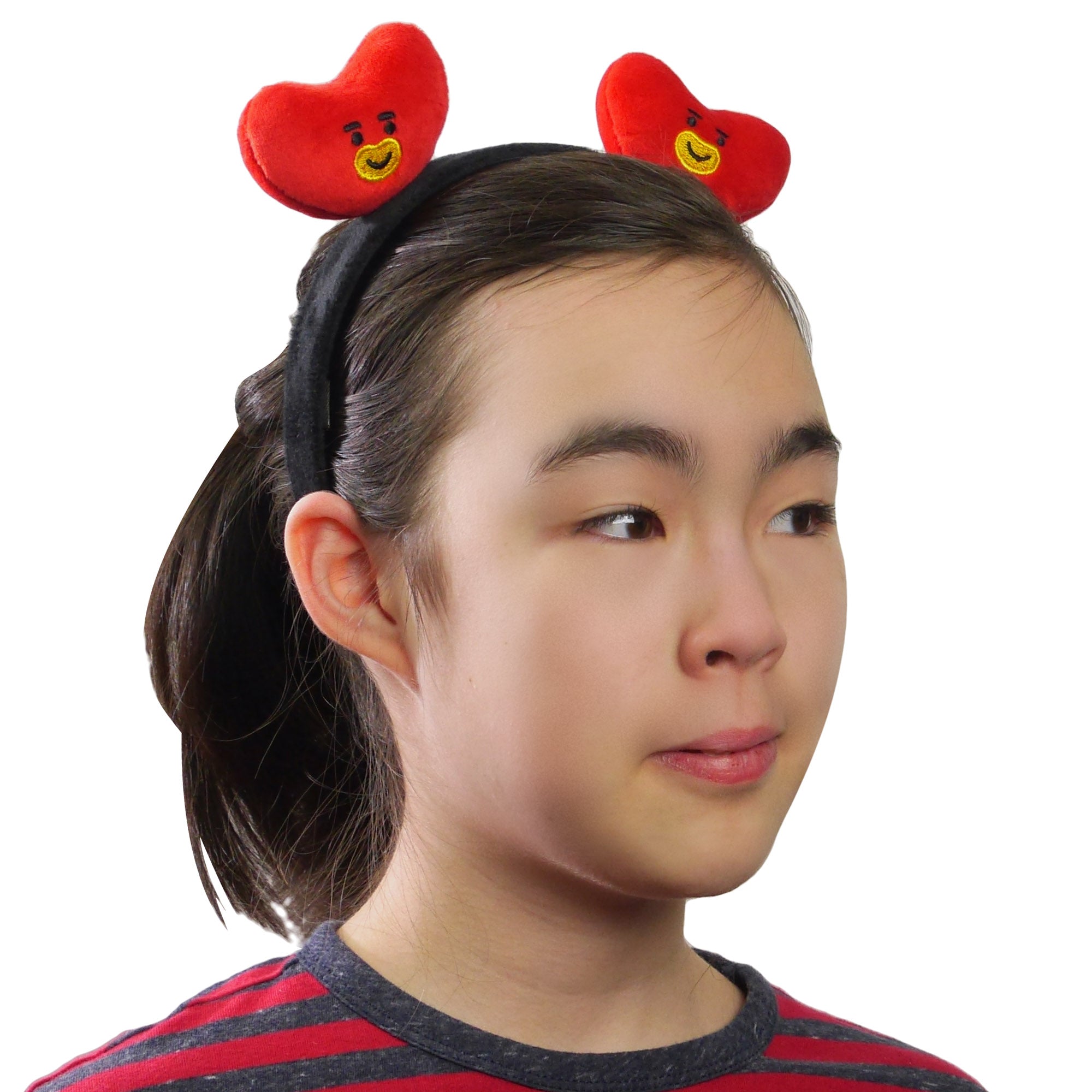 BT21 LINE FRIENDS Women's Headband, 3D Plush Hair Band for Adults, Cute Fashion Accessories, TATA, One Size