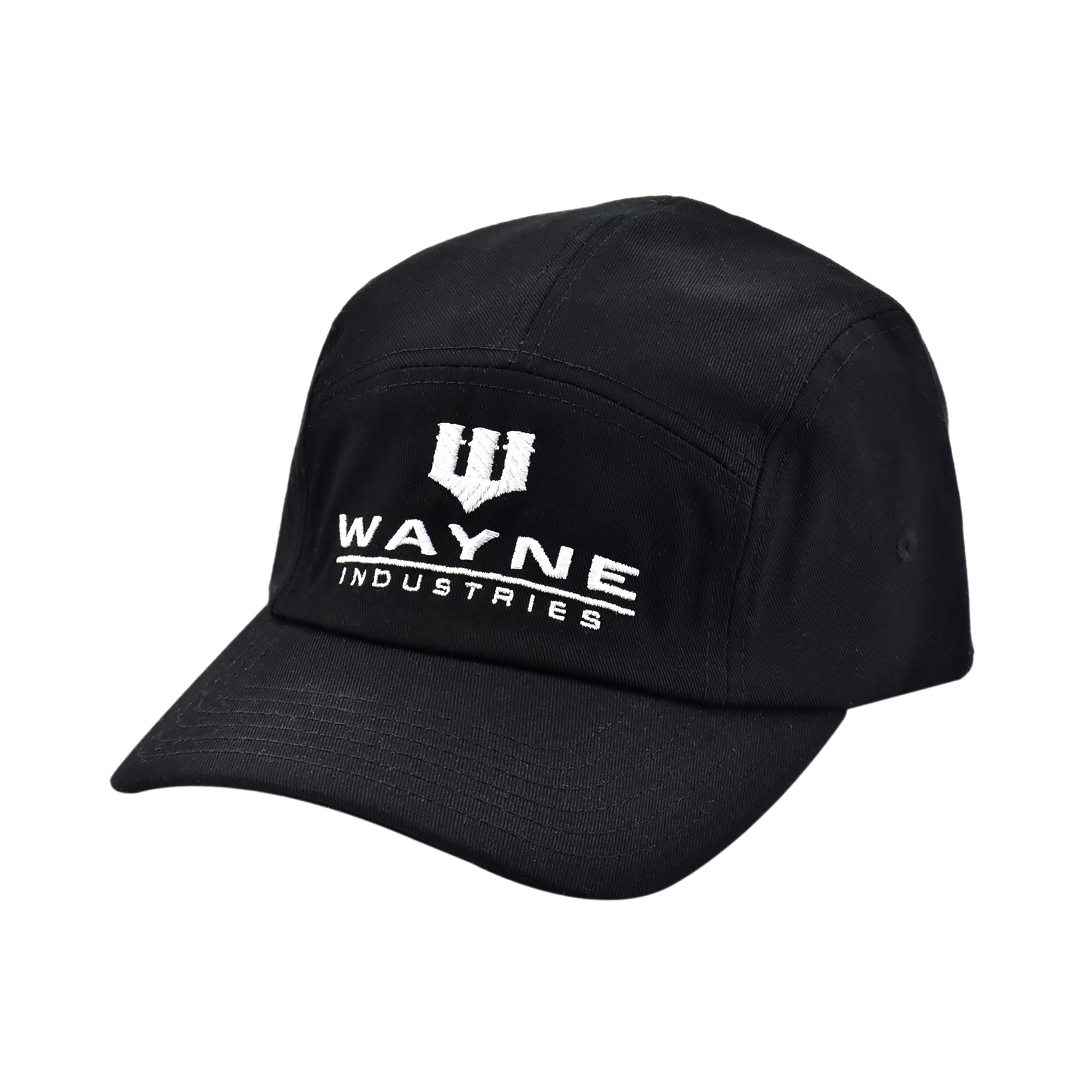 Batman Wayne Industries Logo Camper Hat – Adjustable Strapback Curved Brim Cap