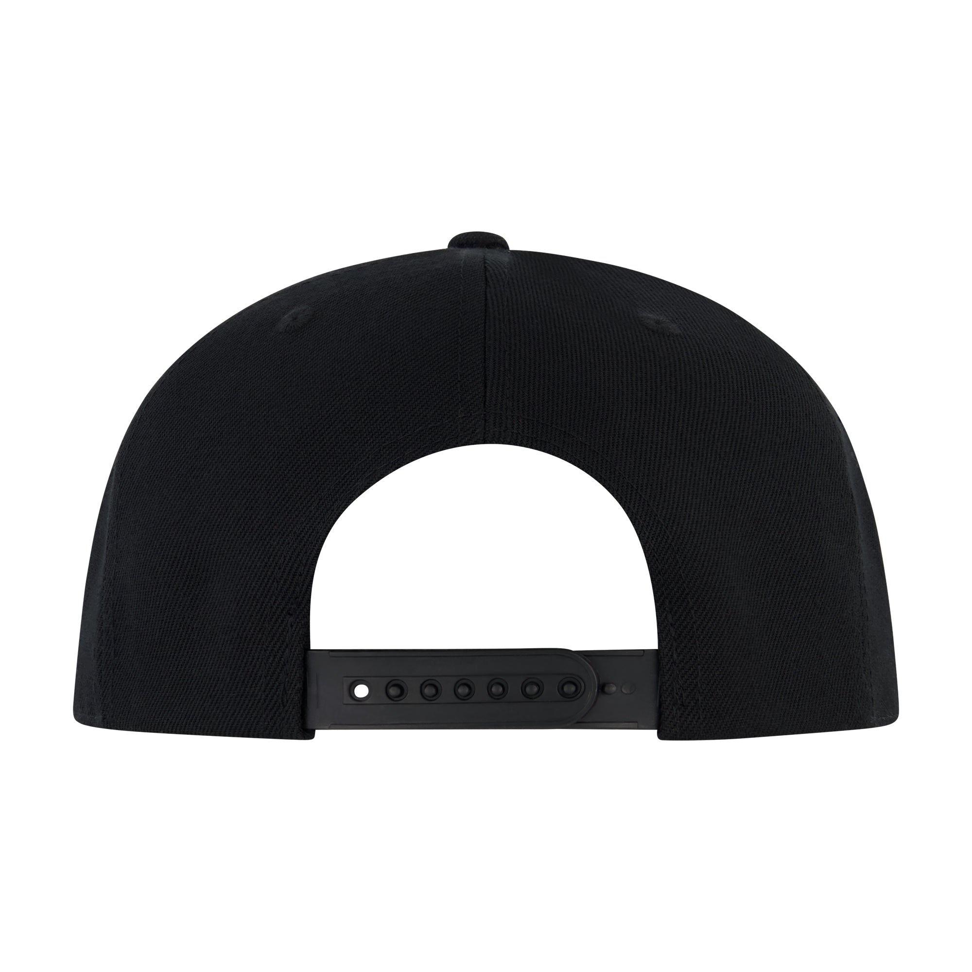 Batman Embossed Logo Flat Brim Snapback Hat – All Black Minimalist Cap