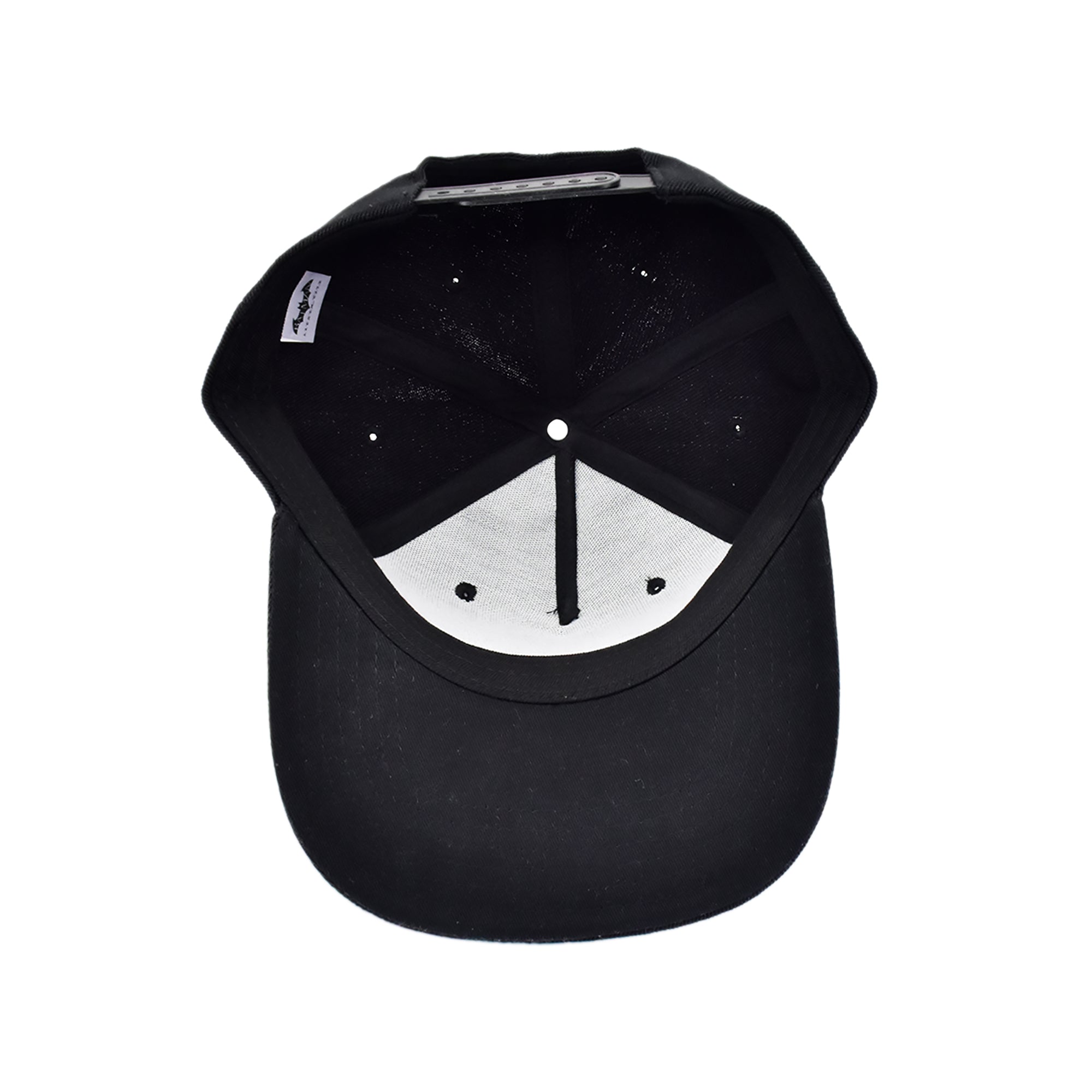 Batman Arkham City Snapback Hat – Flat Brim Adjustable Cap with Metal Bat Logo