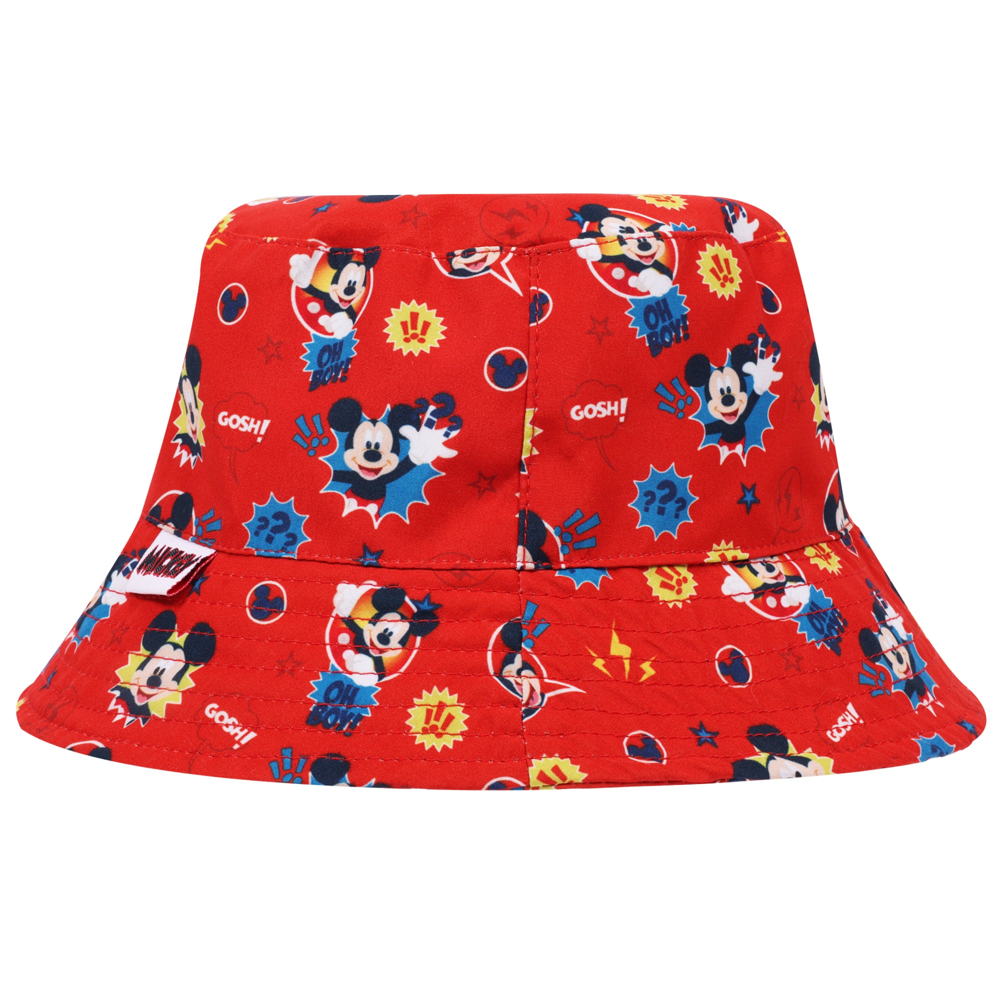 Disney Mickey Mouse Boys “Oh Boy!” All-Over Print Bucket Hat – Kids