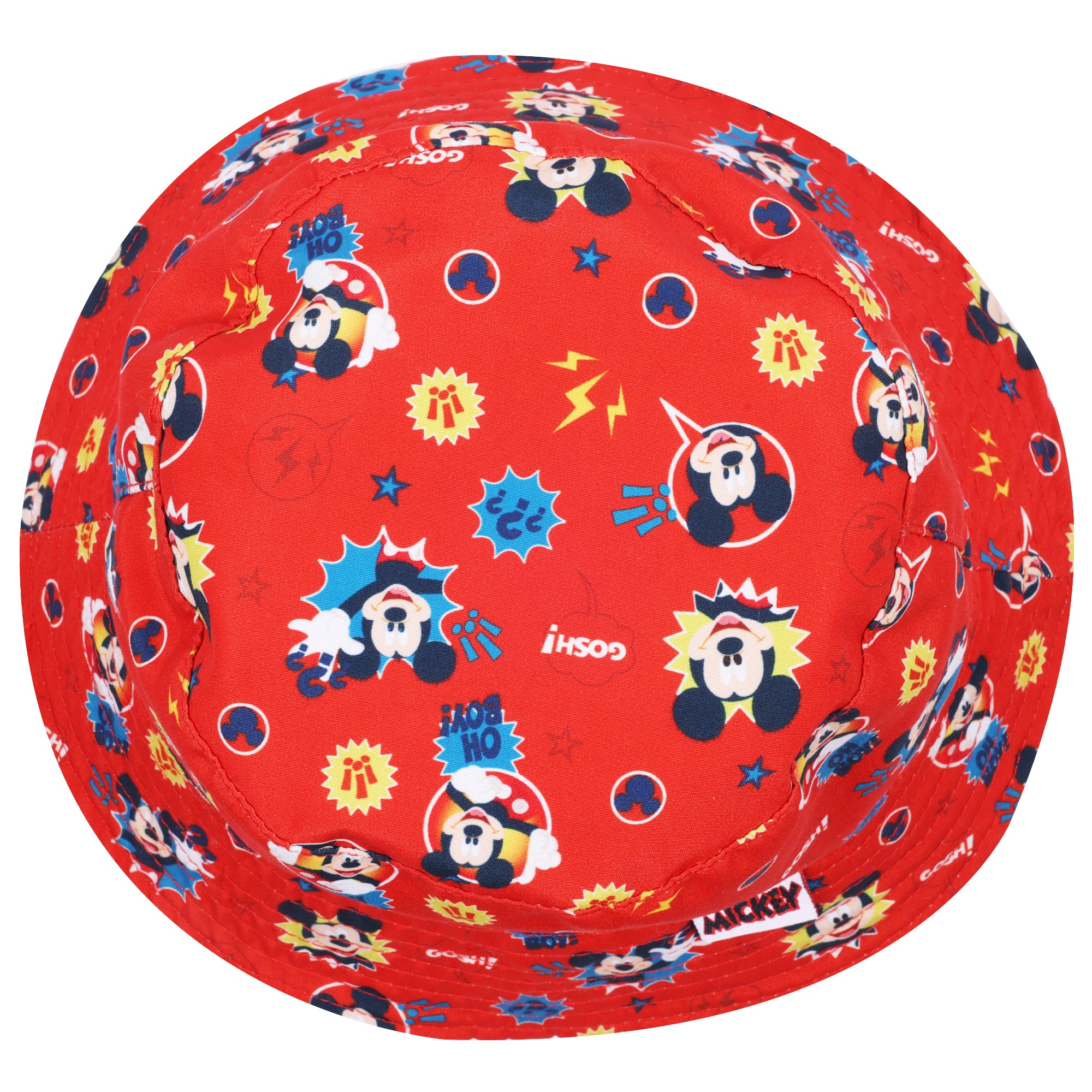 Disney Mickey Mouse Boys “Oh Boy!” All-Over Print Bucket Hat – Kids