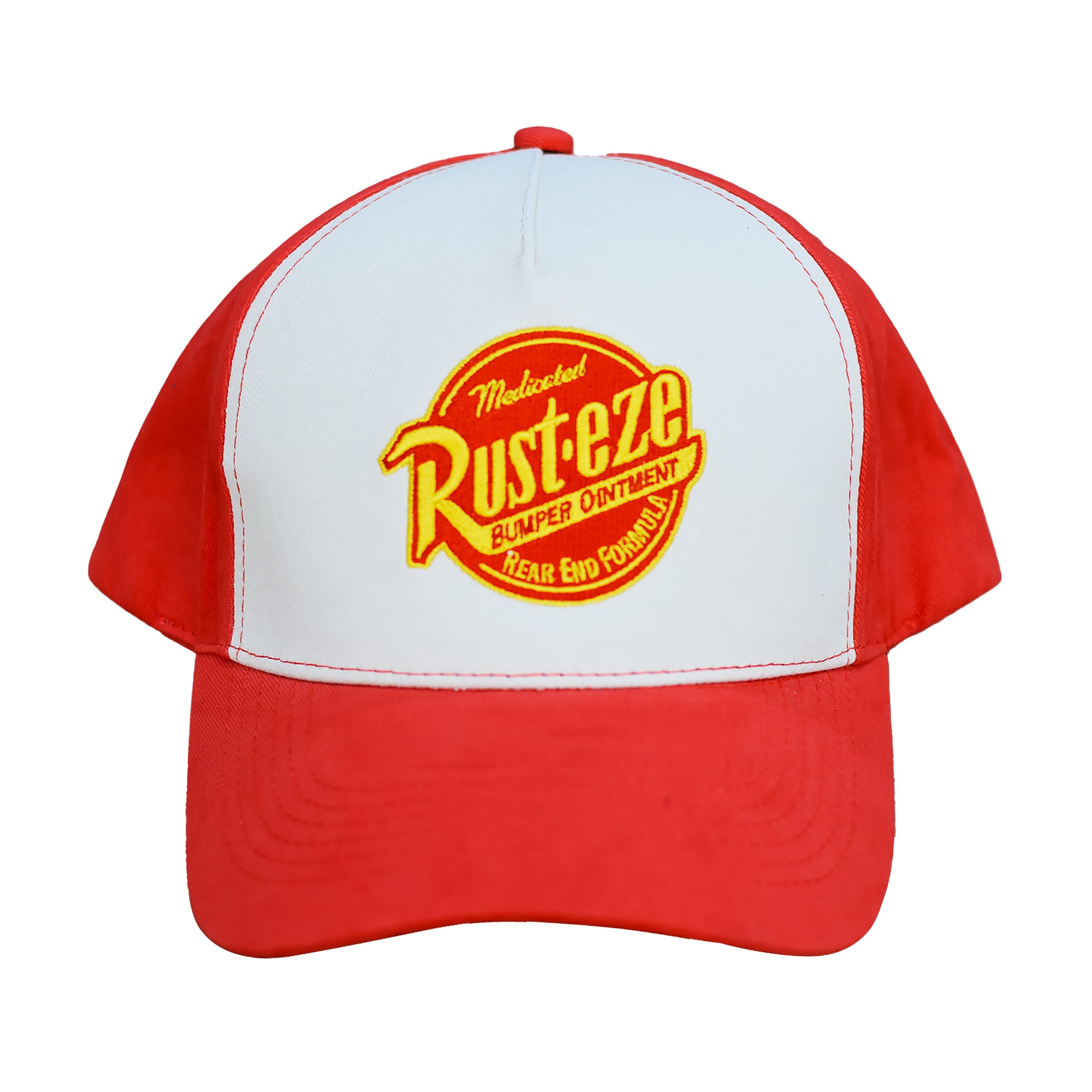 Disney Pixar Cars Baseball Cap, Cotton Adjustable Adult Hat, Red, One Size