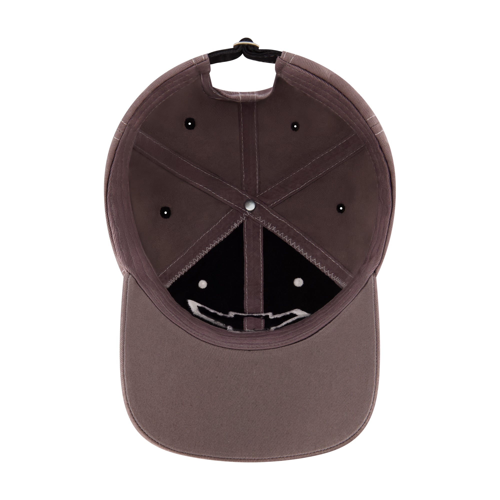 Chevrolet Dad Hat, Logo Cotton Adjustable Baseball Cap with Curved Brim, Black, One Size