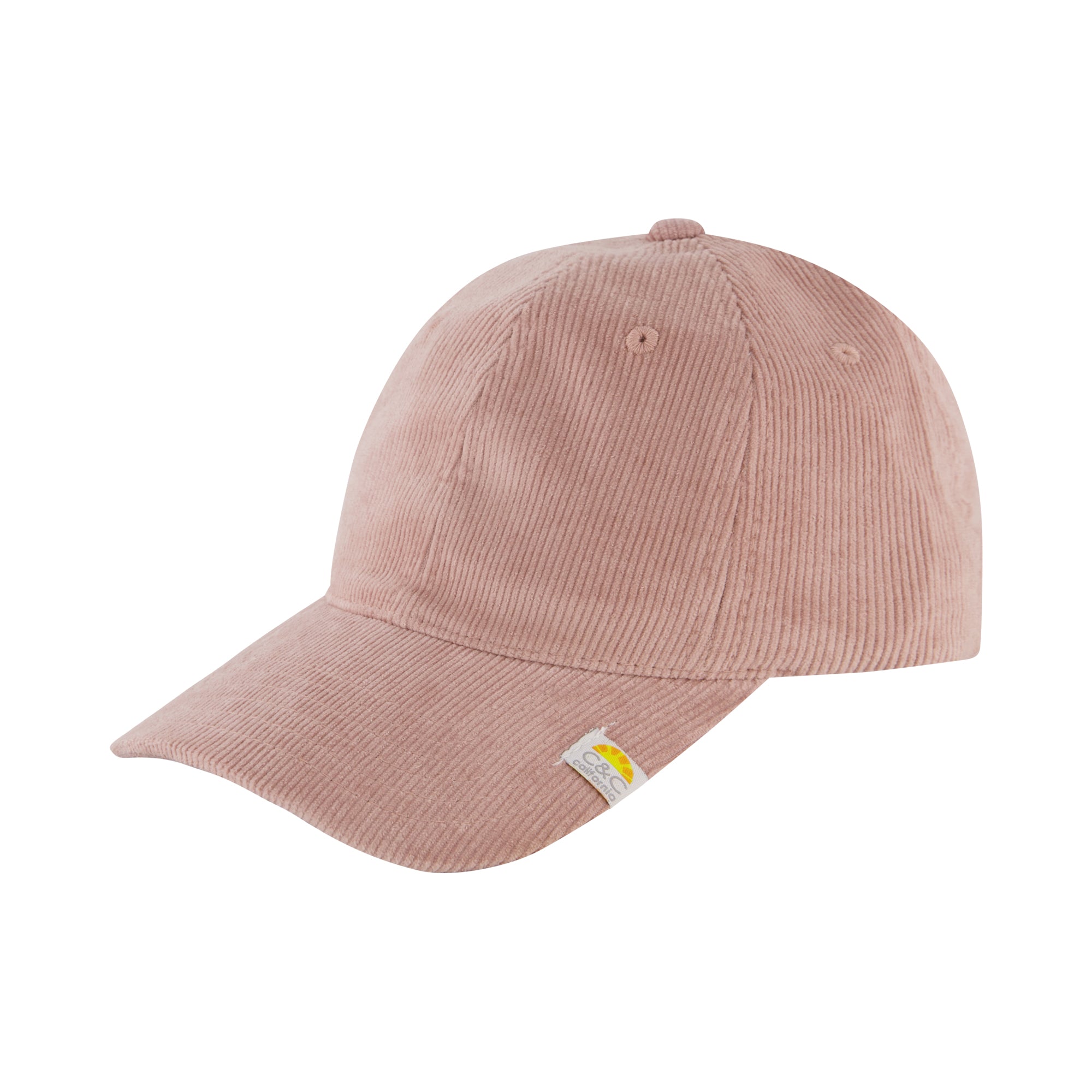 C & C California Baseball Cap, Corduroy Cotton Baseball Hat with Curved Brim
