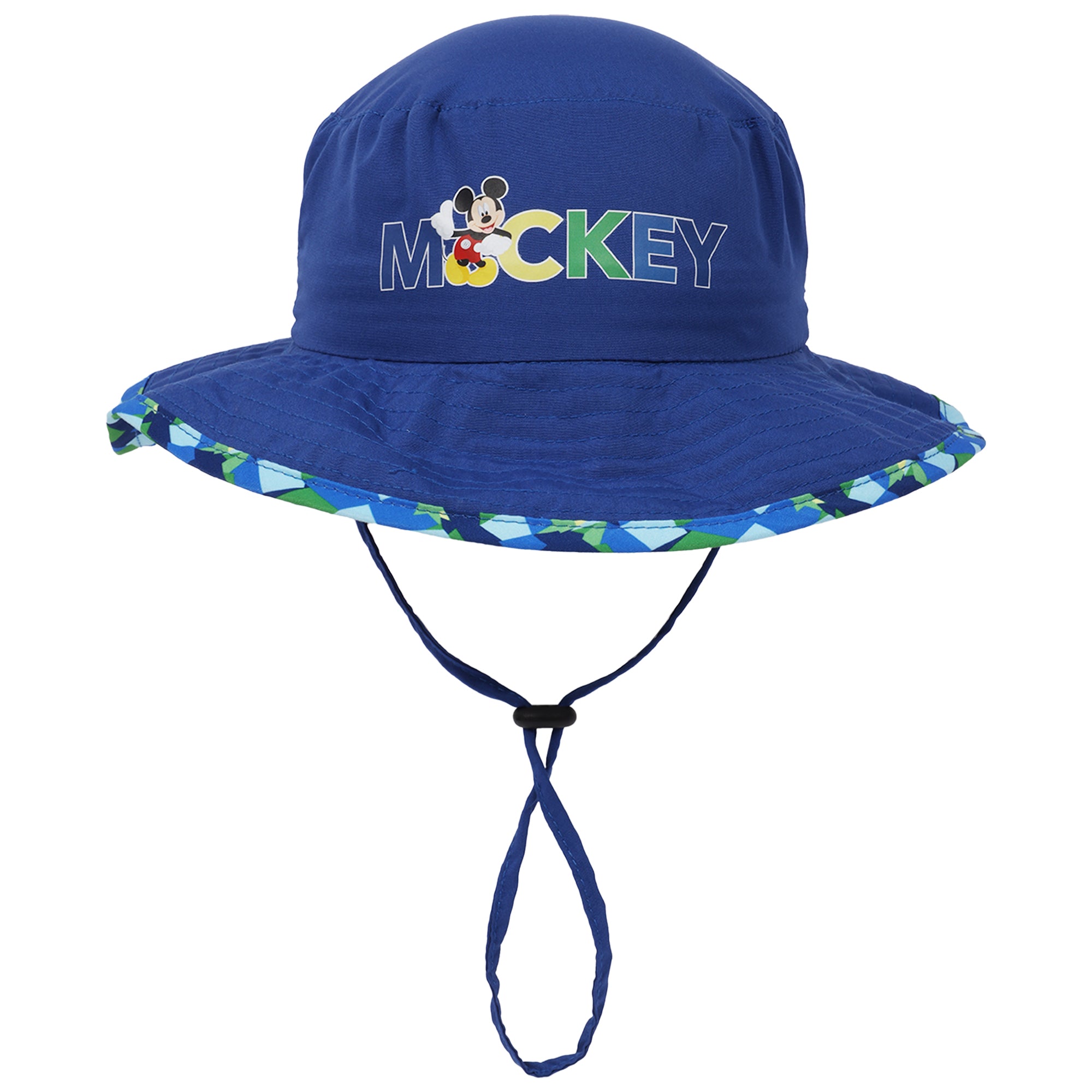 Disney Mickey Mouse Kids Bucket Hat with Adjustable Drawstring – Wide Brim Sun Hat Boonie For boys and Girls