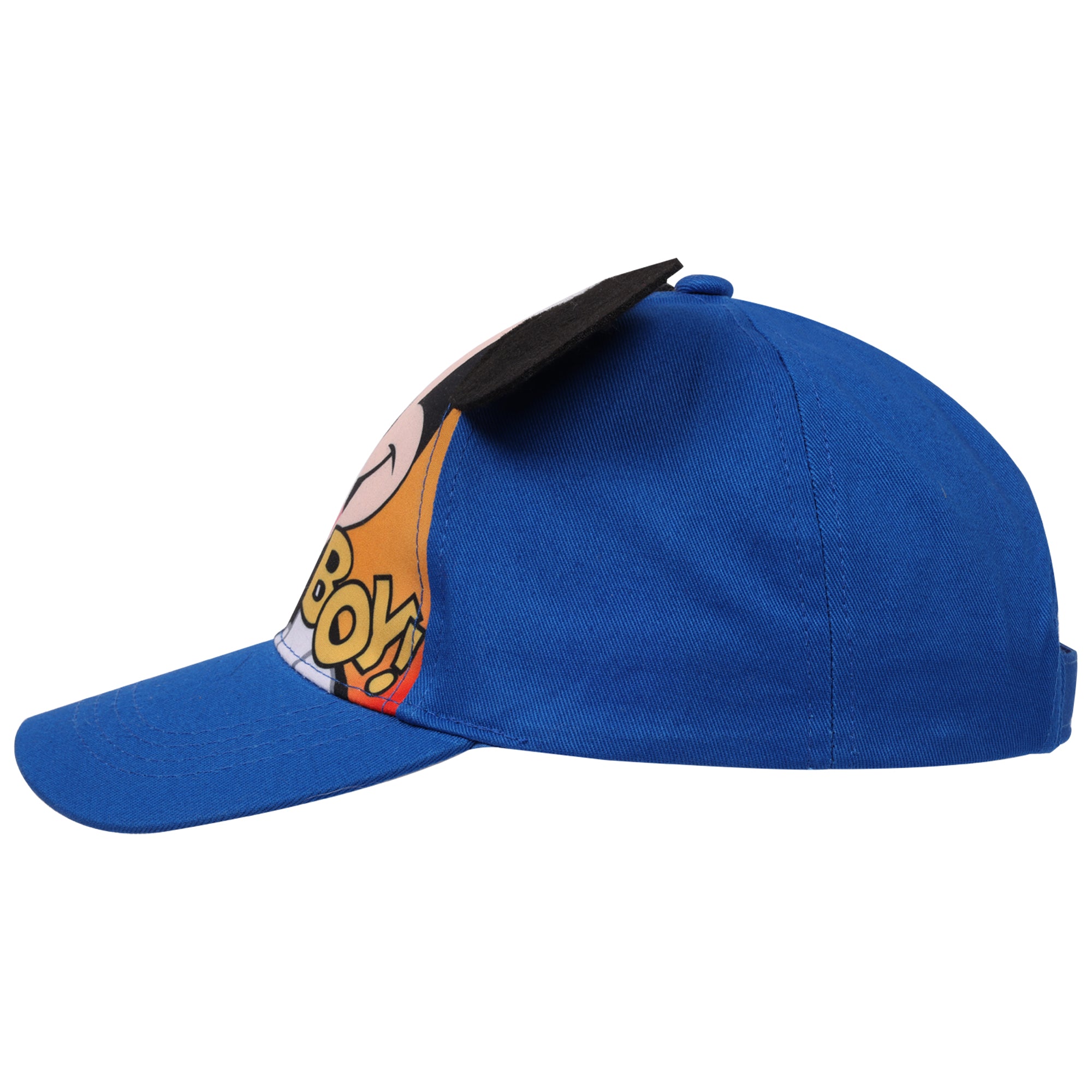 Disney Mickey Mouse “Oh Boy!” Toddler Boys Baseball Cap with 3D Ears – Ages 2–4 – Adjustable Strapback