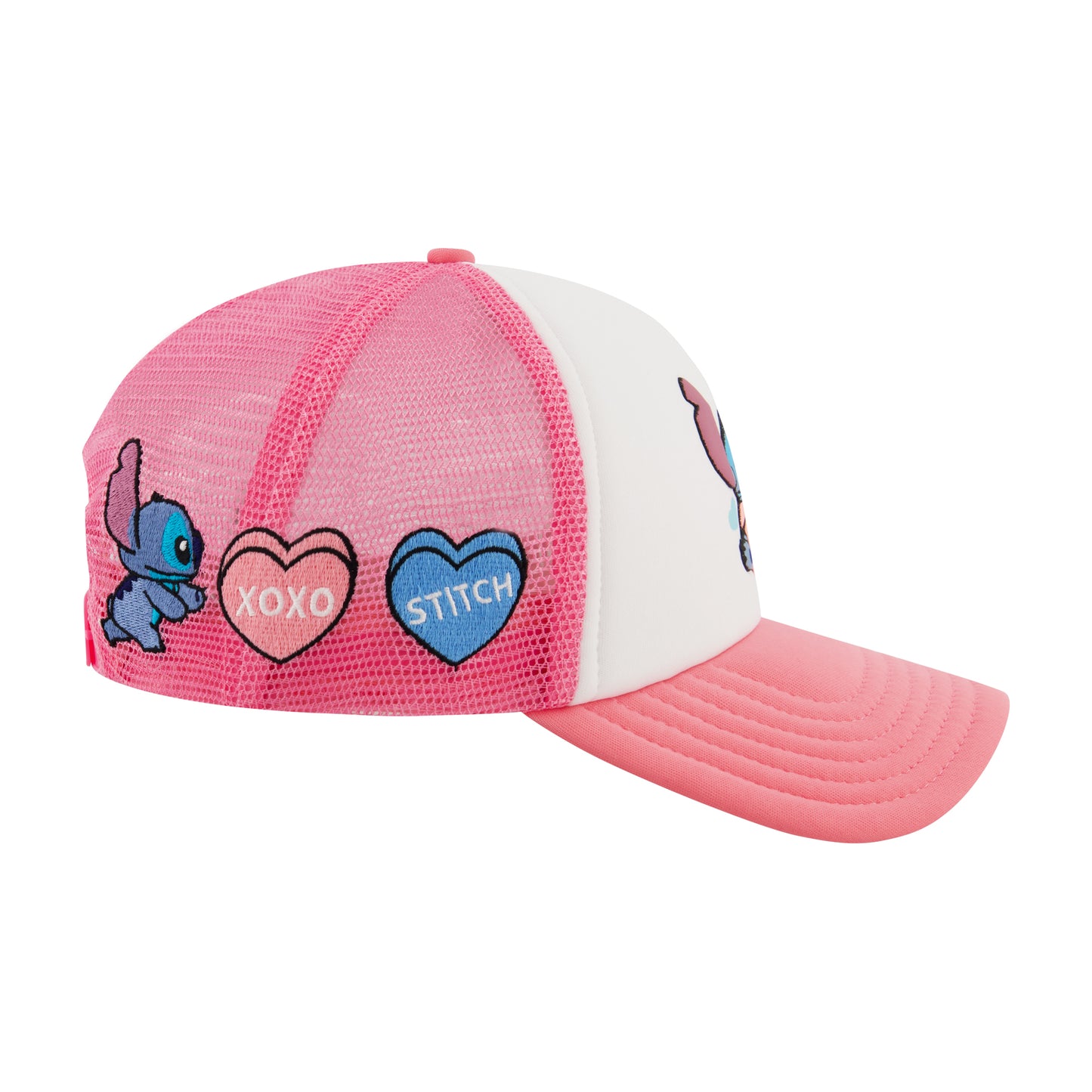 Disney Stitch Dad Hat, Adult Cotton Baseball Cap with Curved Brim