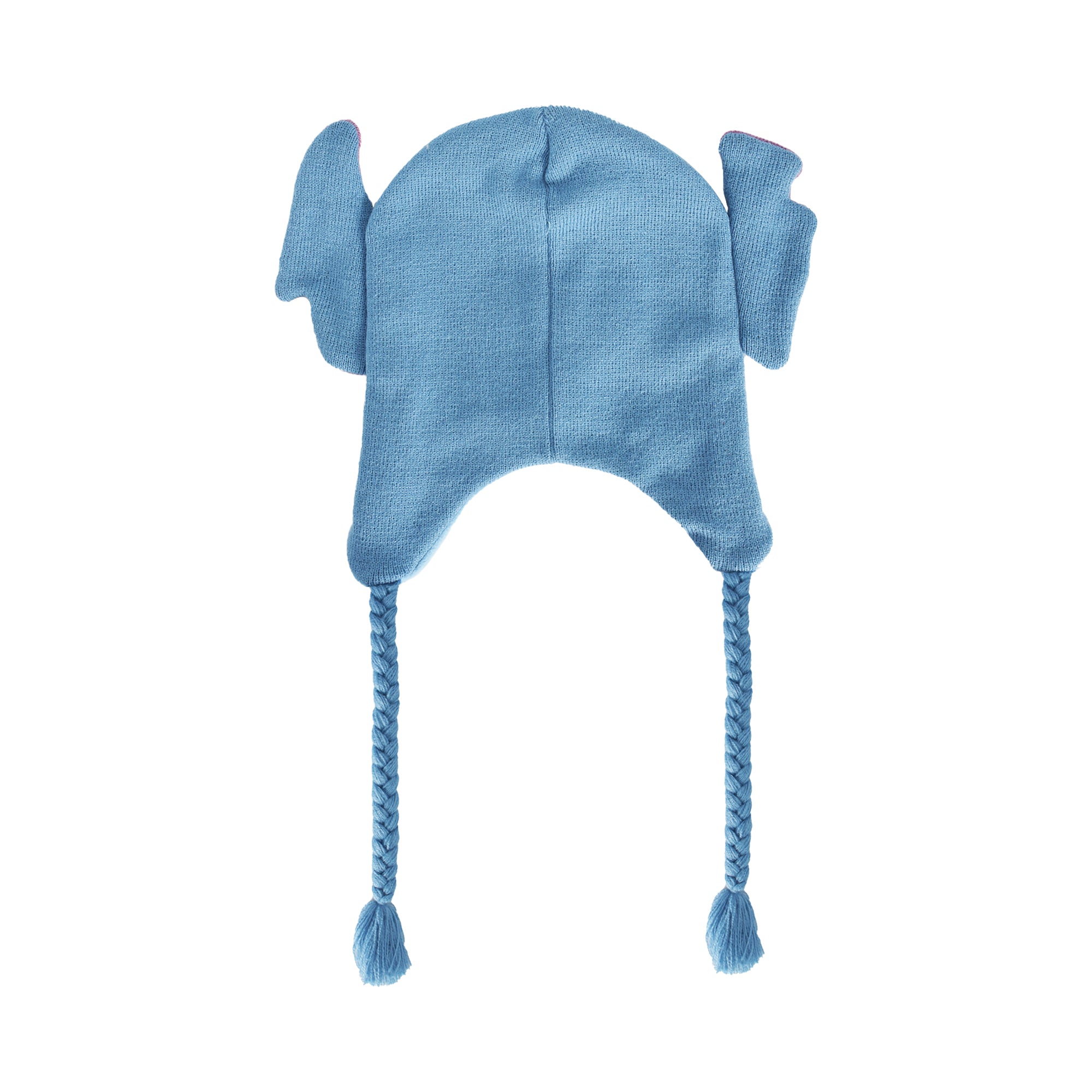 Disney's Lilo and Stitch Acrylic Winter Peruvian Beanie with Tassels, Blue
