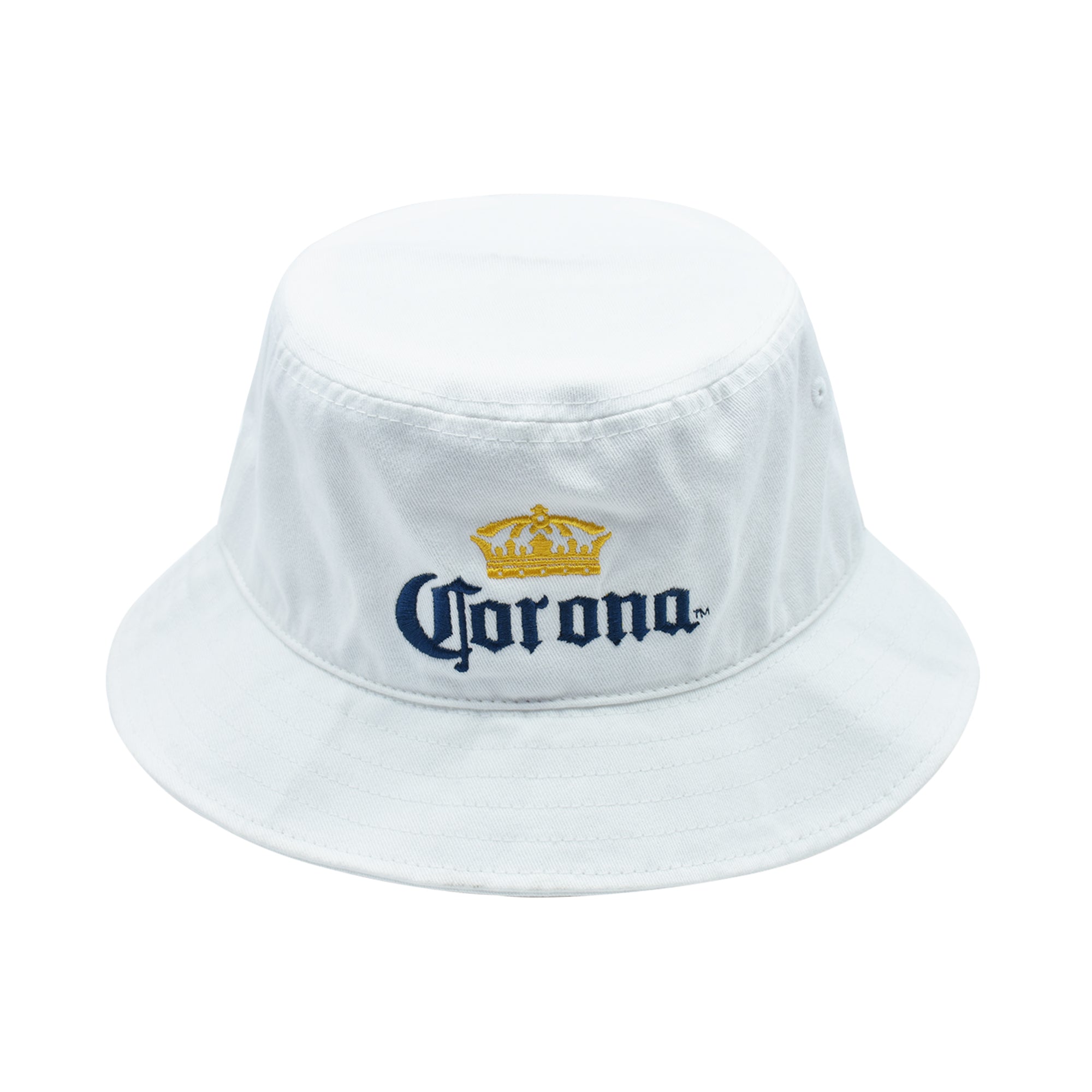 Concept One Women's Corona Extra Bucket Embroidered Logo, Packable Travel Sun Hat, Wide Brim Cap