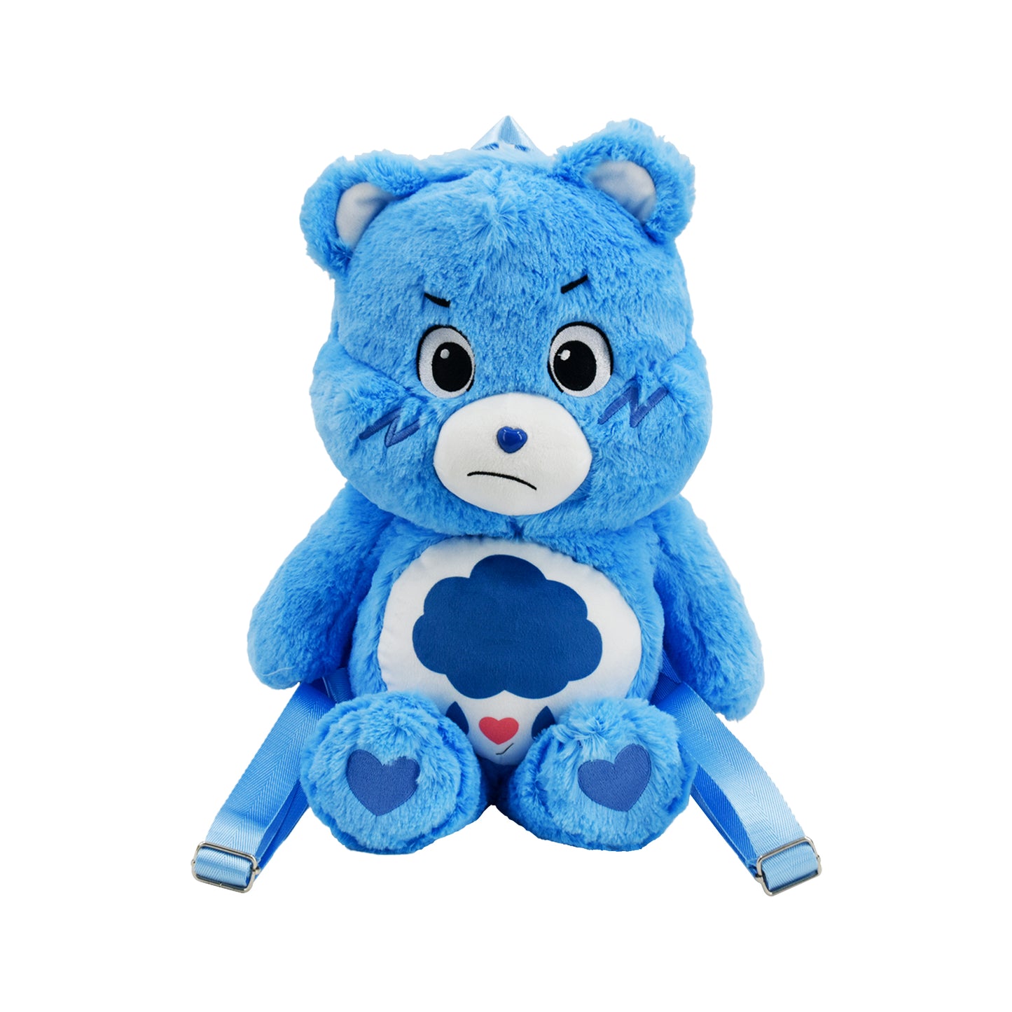 Care Bears 14" GRUMPY BEAR PLUSH Backpack, Blue