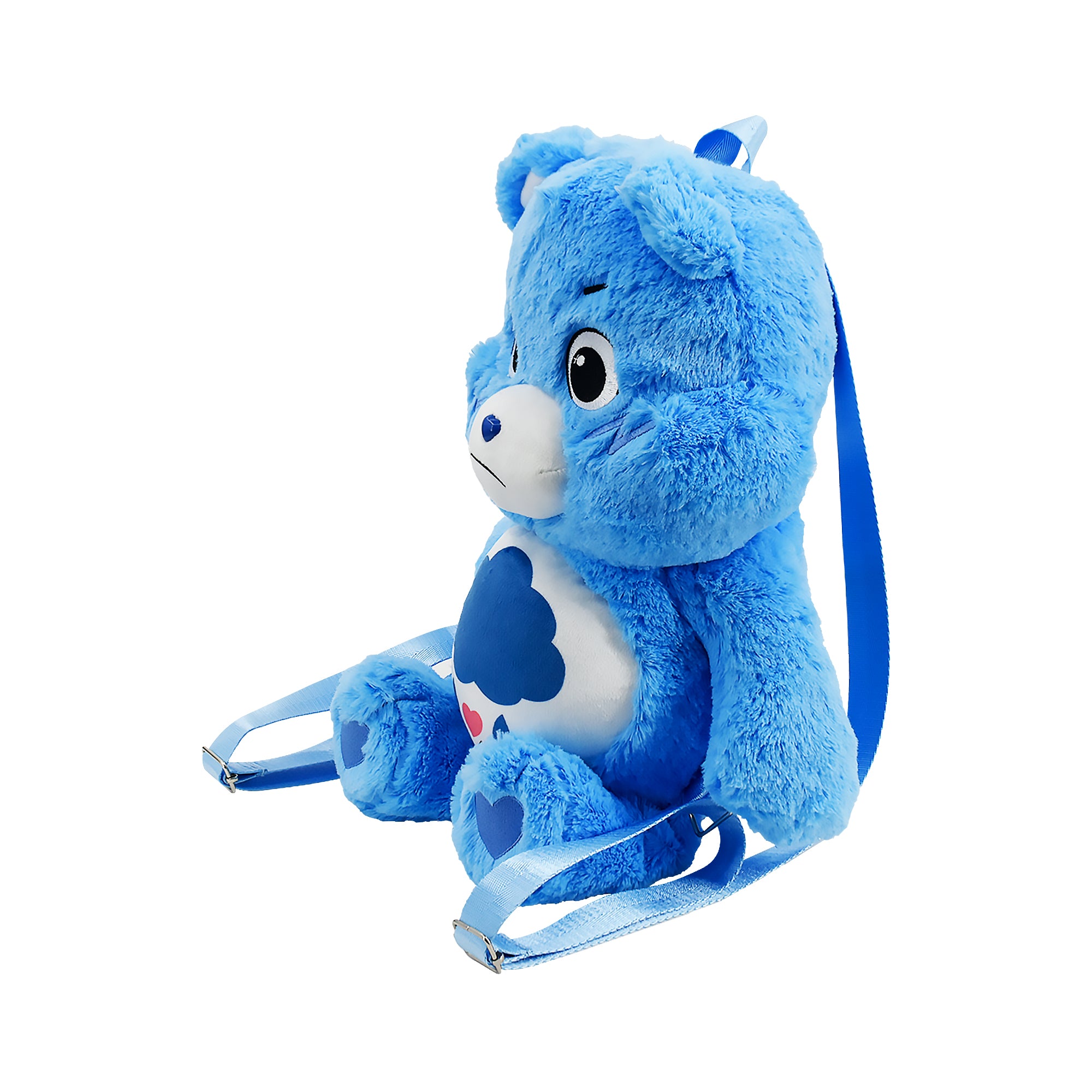 Care Bears 14" GRUMPY BEAR PLUSH Backpack, Blue