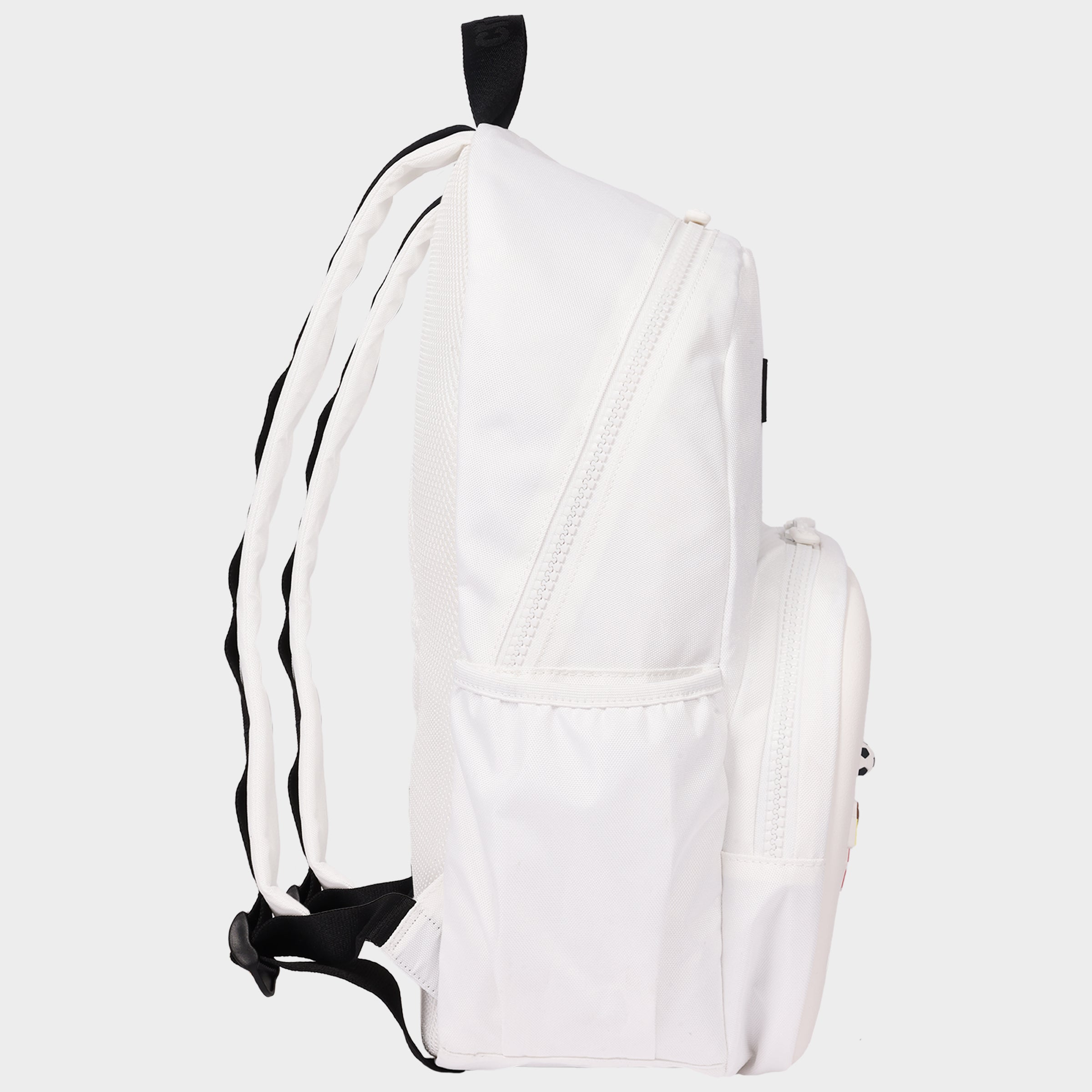 Crocs Back to School Backpack with EVA Front Pocket – Customizable Jibbitz™ Backpack (White)