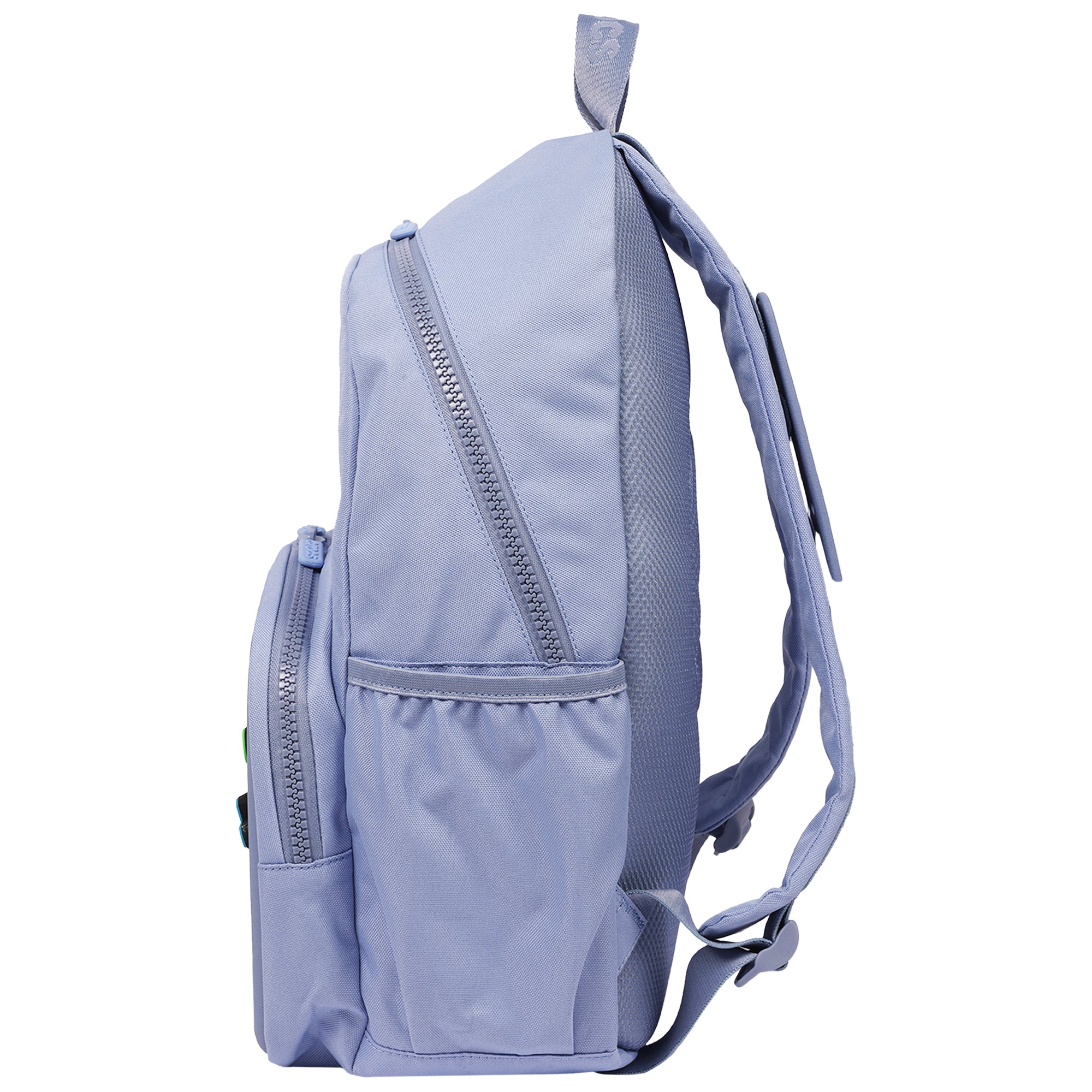 Crocs Back to School Backpack with EVA Front Pocket – Customizable Jibbitz™ Backpack (Blue Haze)