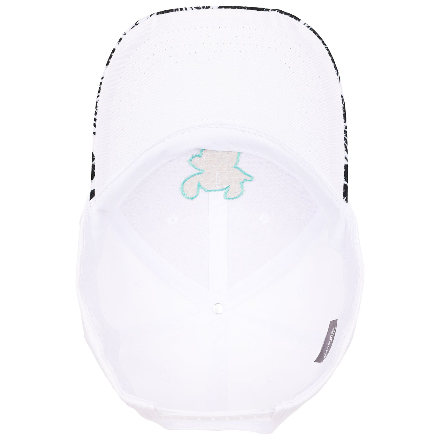 Disney Lilo & Stitch Adult Baseball Cap with Tropical Print Brim