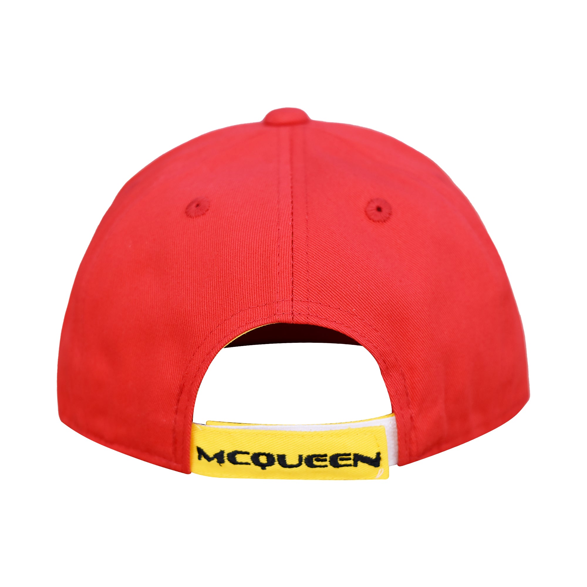 Disney Pixar Cars Baseball Cap, Cotton Adjustable Adult Hat, Red, One Size