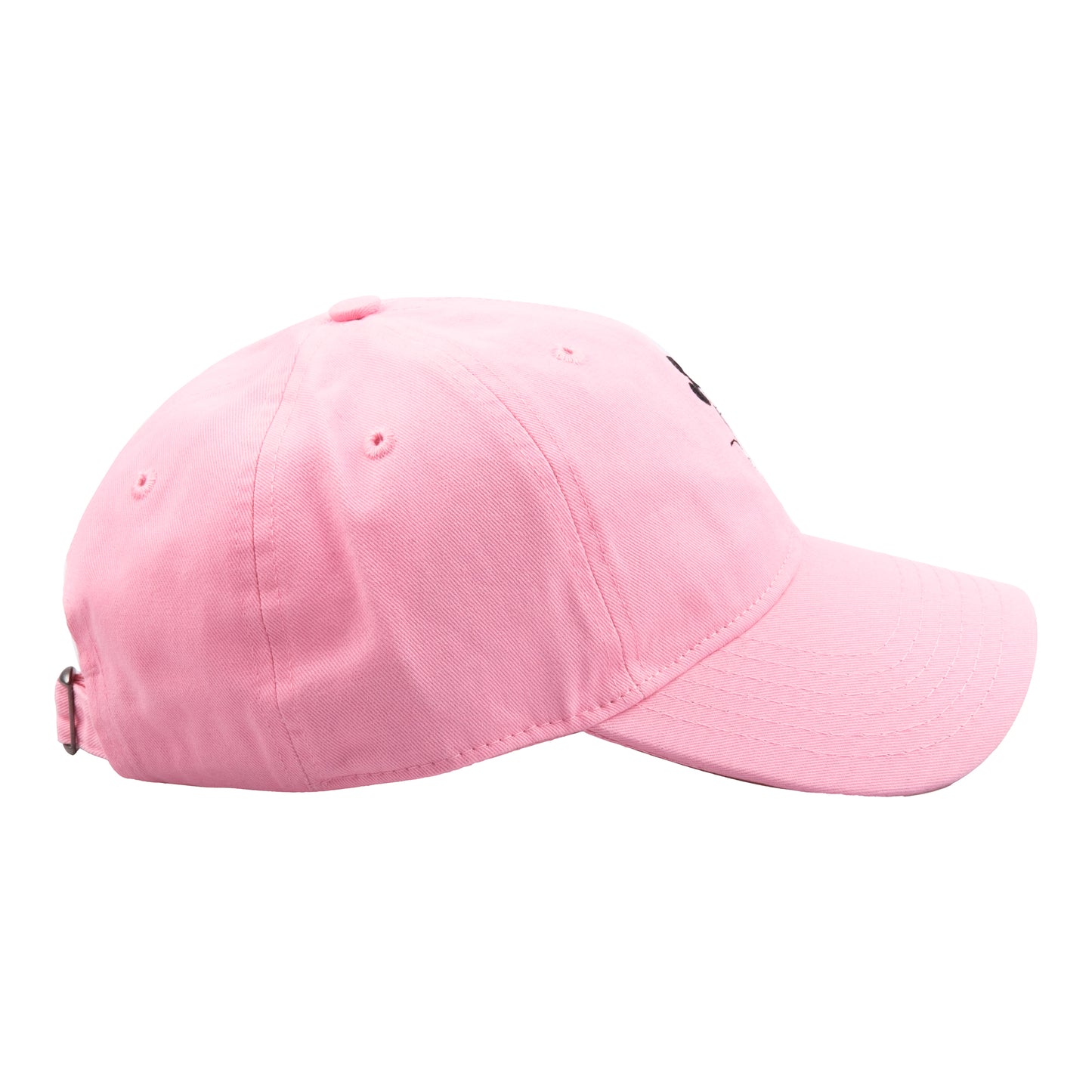 Disney Mickey Mouse Dad Cap With Brush Cotton Washed Embroidery,Pink