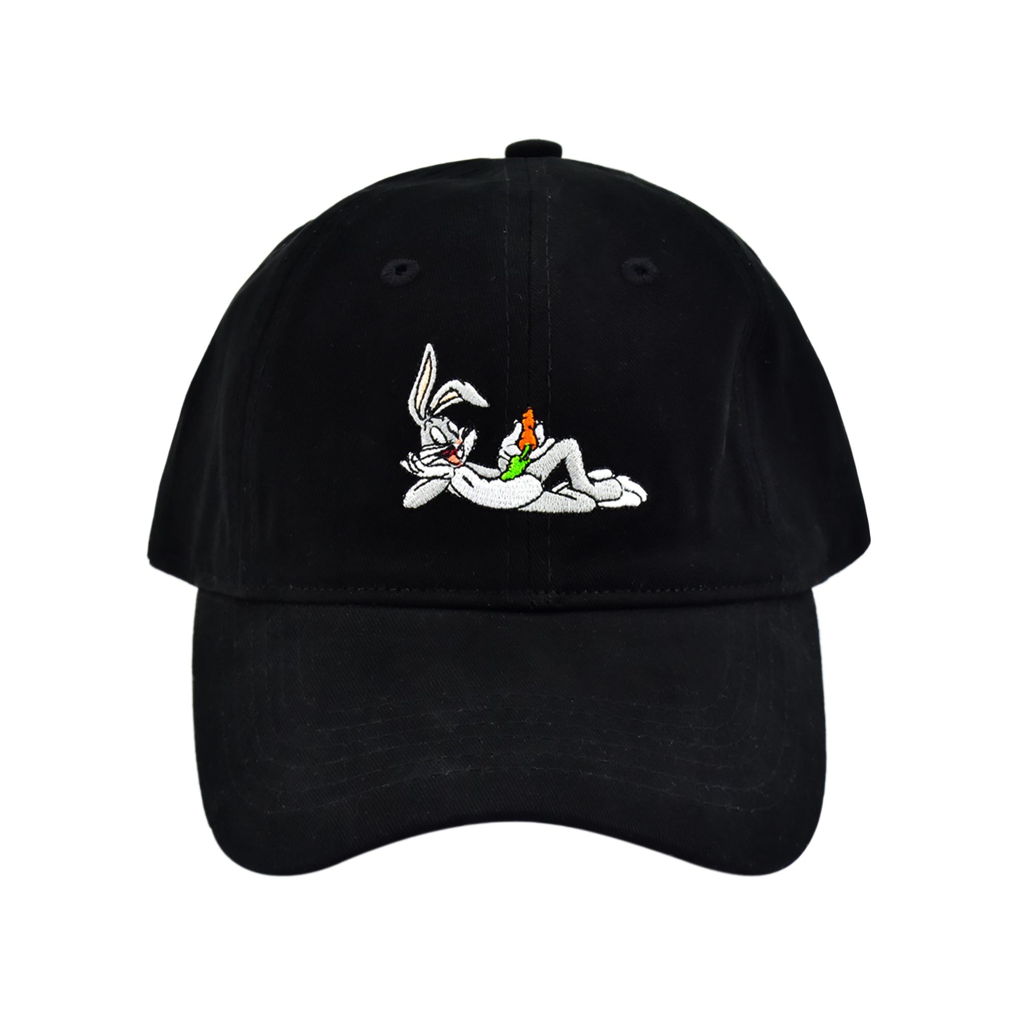 Looney Tunes Bugs Bunny “What’s Up Doc?” Dad Hat – Adjustable Curved Brim Baseball Cap