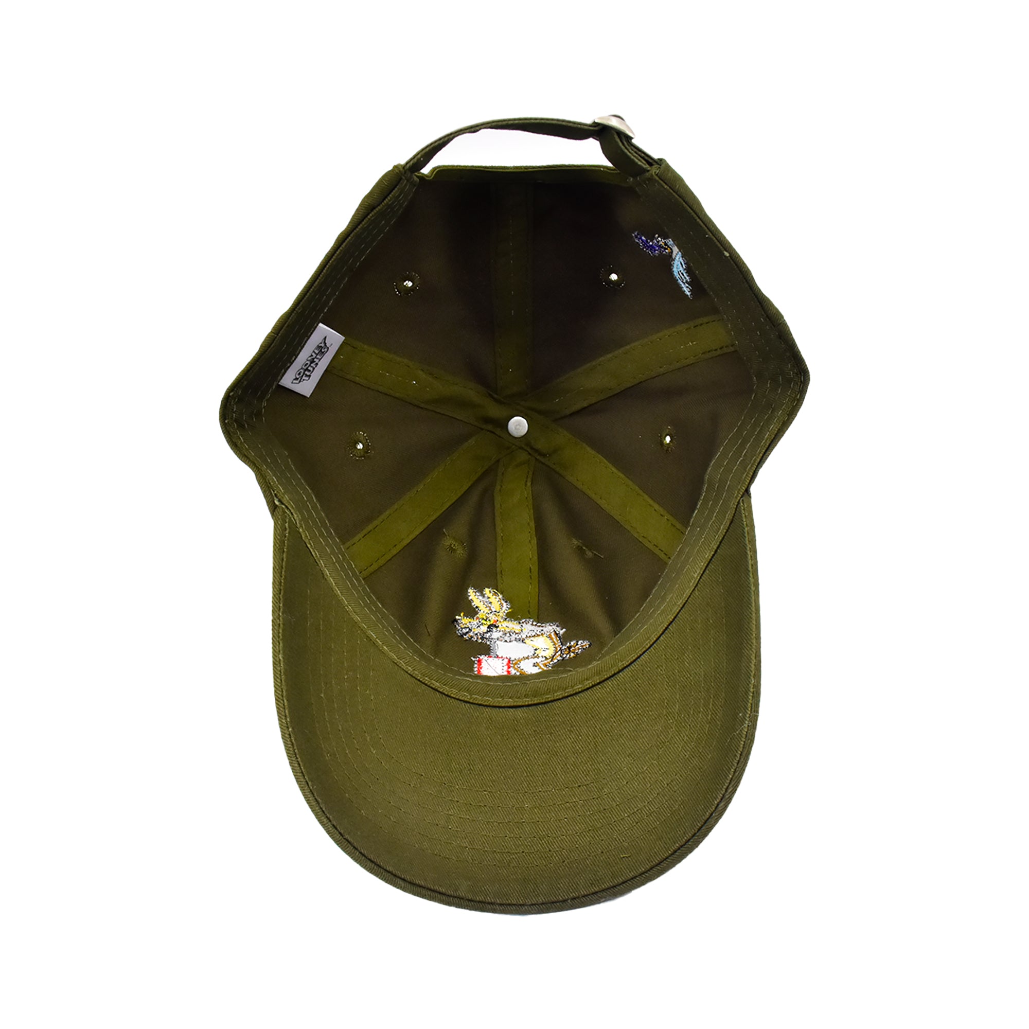 Looney Tunes Wile E. Coyote & Road Runner Embroidered Dad Cap – Adjustable Curved Brim Hat