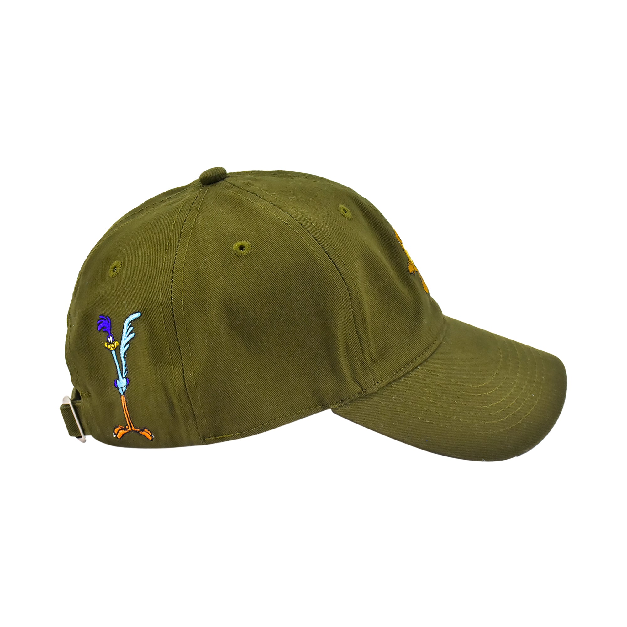 Looney Tunes Wile E. Coyote & Road Runner Embroidered Dad Cap – Adjustable Curved Brim Hat