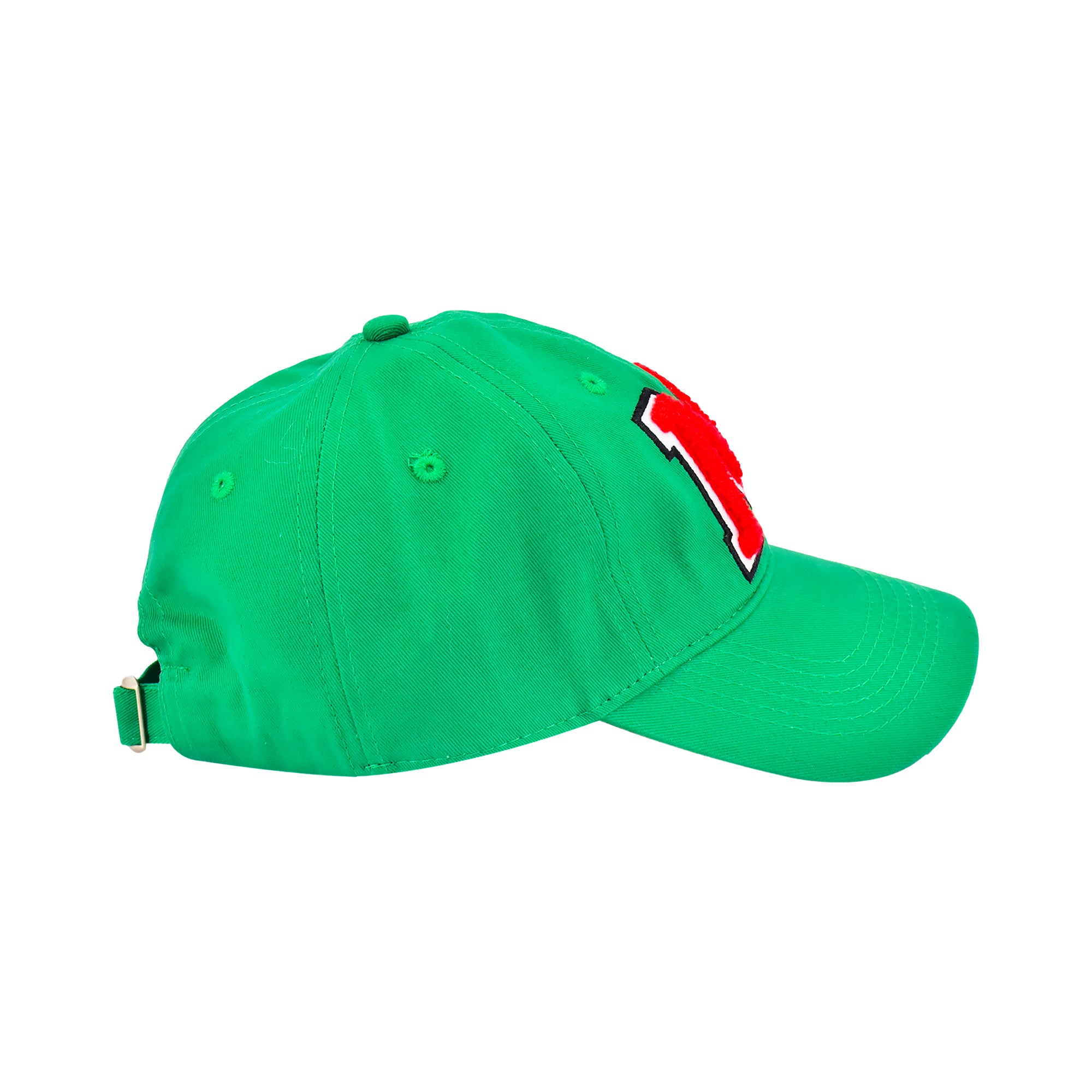 Looney Tunes Marvin the Martian “M” Chenille Dad Cap – Adjustable Curved Brim Hat