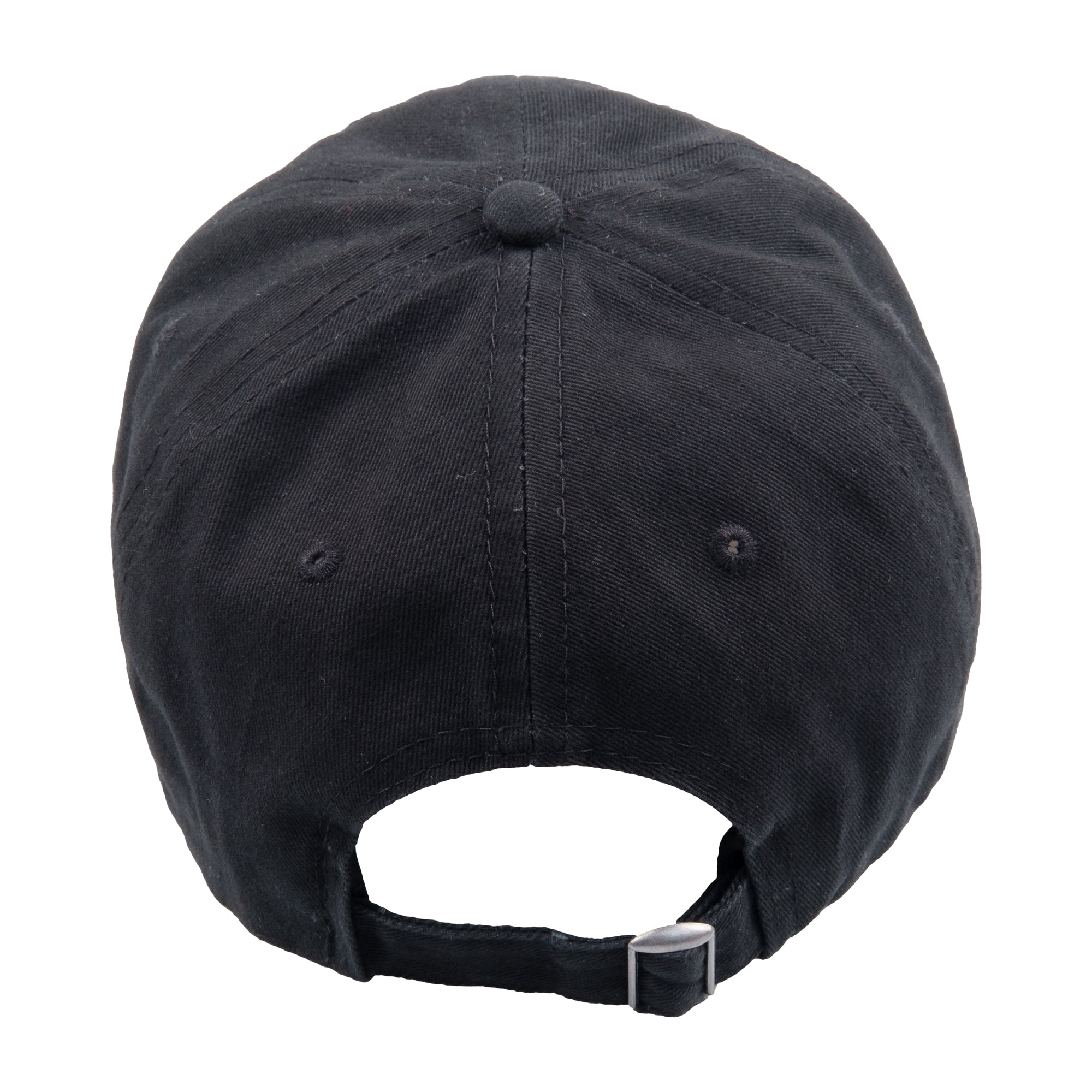 Marvel Logo Cotton Adjustable Dad Hat, Black, One Size