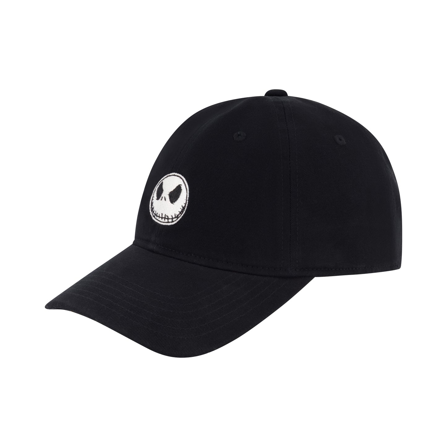 Disney The Nightmare Before Christmas, Jack Skellington Adjustable Baseball Cap, Black, One Size