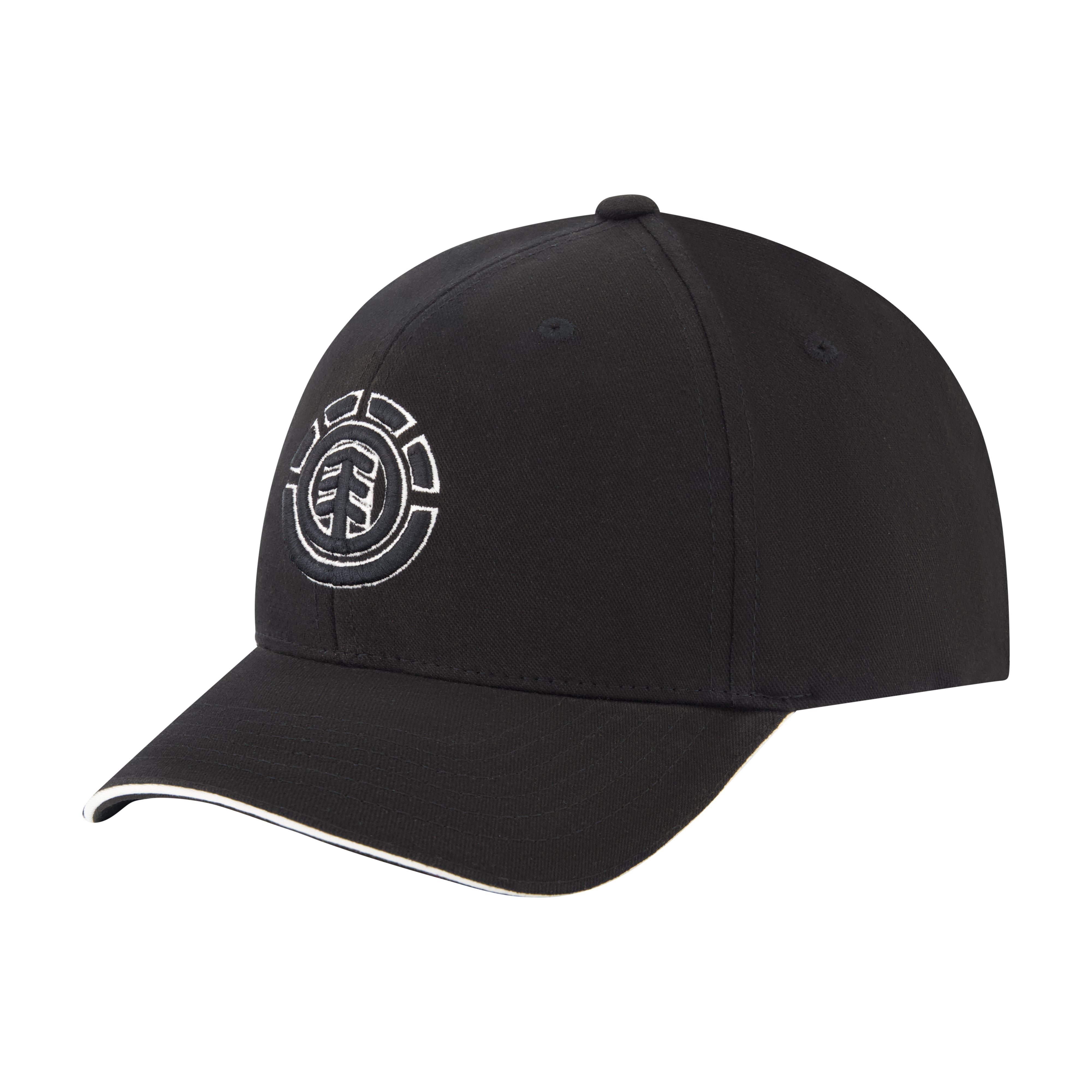 Element Stretch Fit 6-Panel Cap with Curved Visor