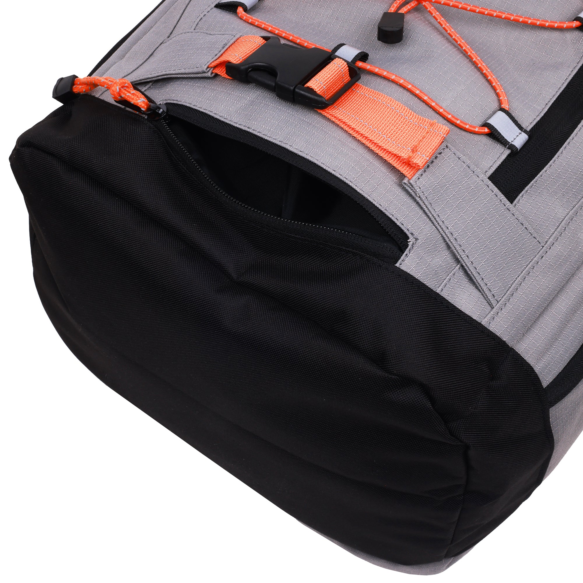 Element Ripstop Backpack- Durable Outdoor and School Bag with Skate Straps and Multiple Compartments, Grey