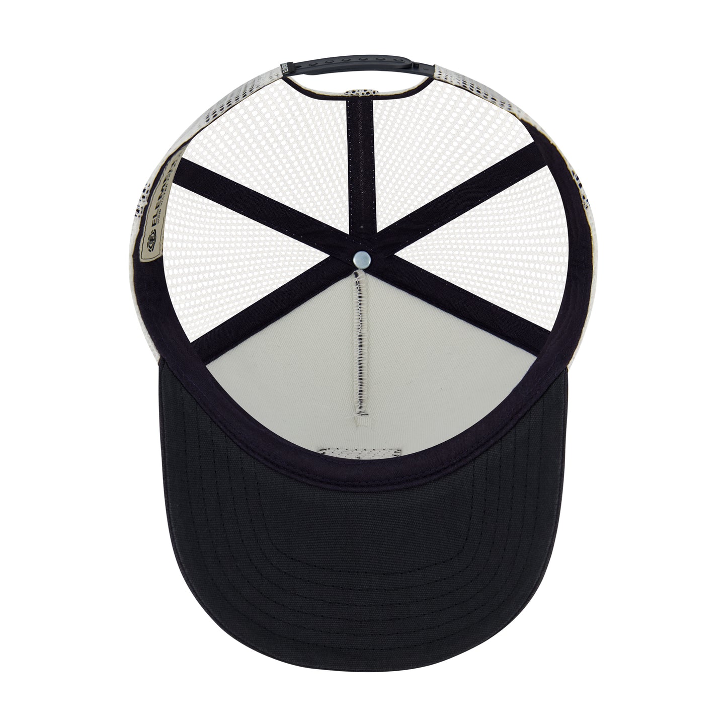 Element Logo Trucker Hat with Mesh Back and Snapback Closure