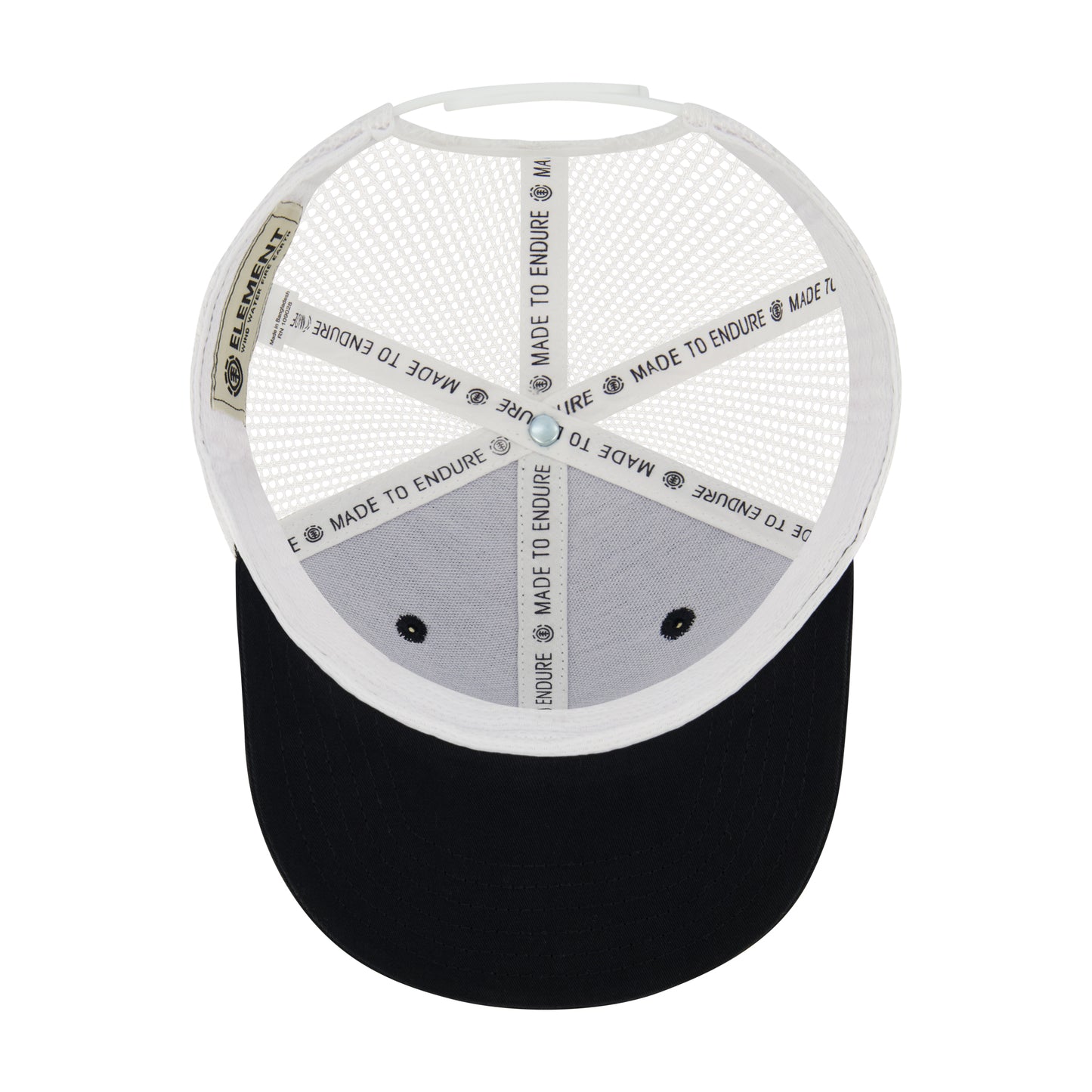 Element Flat Brim 6-Panel Mesh Back Cap