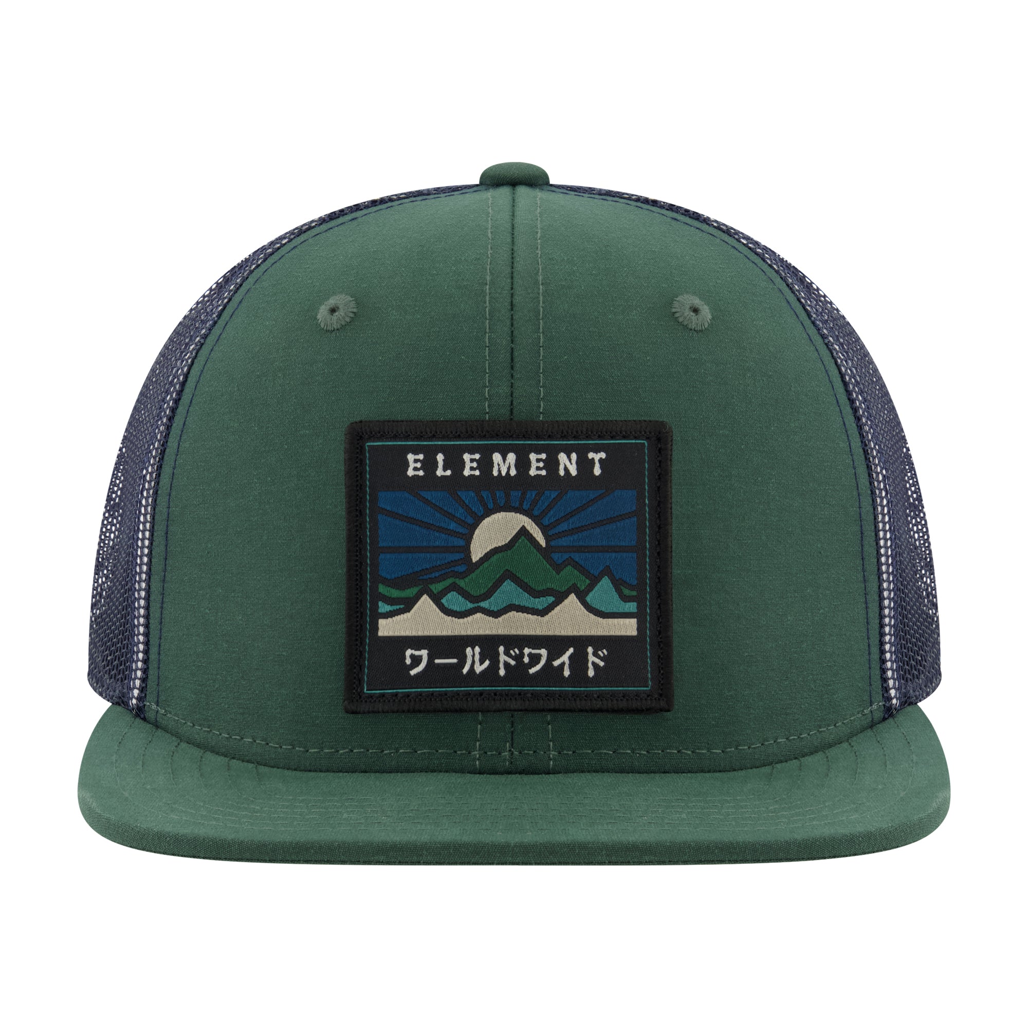 Element Flat Brim 6-Panel Mesh Back Cap