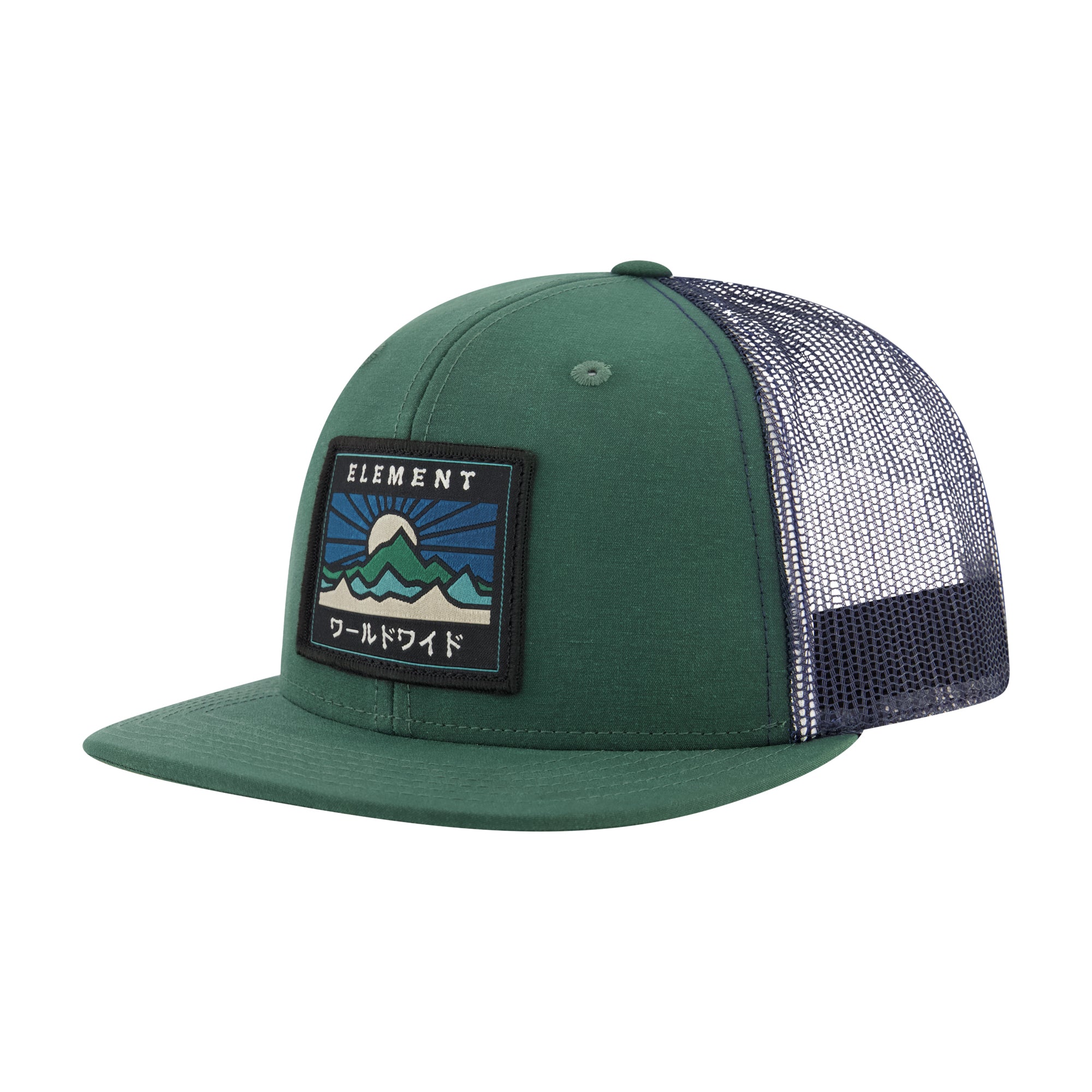 Element Flat Brim 6-Panel Mesh Back Cap