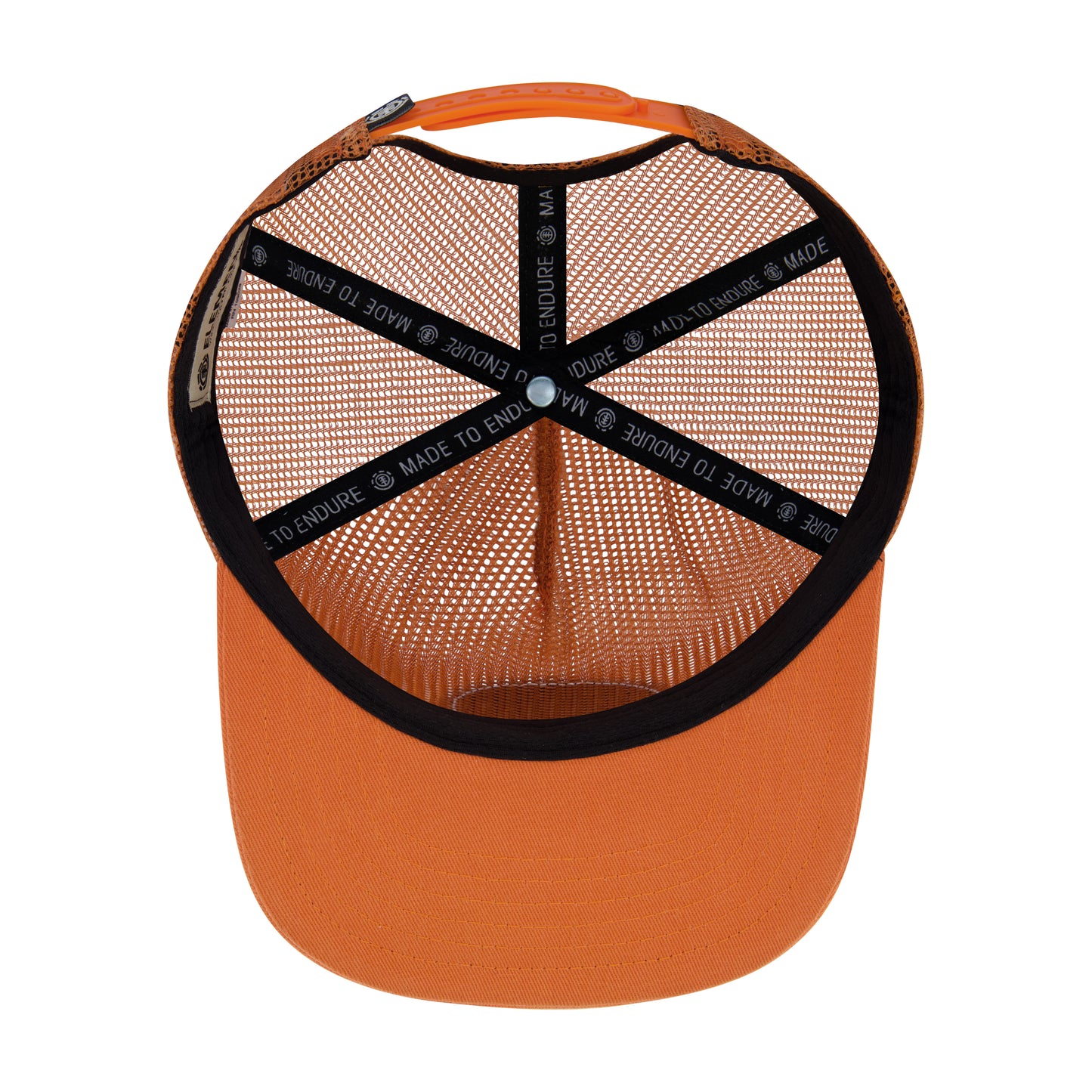 Element Low Profile Mesh Crown Cap with Embroidered Patch Logo