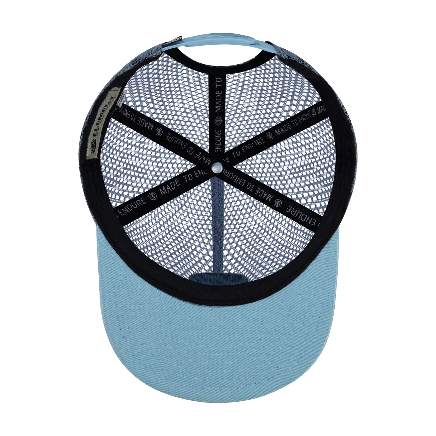 Element Low Profile Mesh Crown Cap with Embroidered Patch Logo