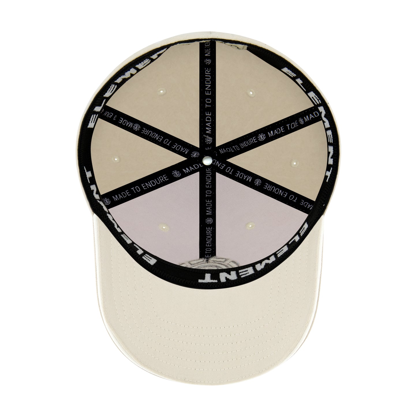 Element Stretch Fit 6-Panel Cap with Curved Visor